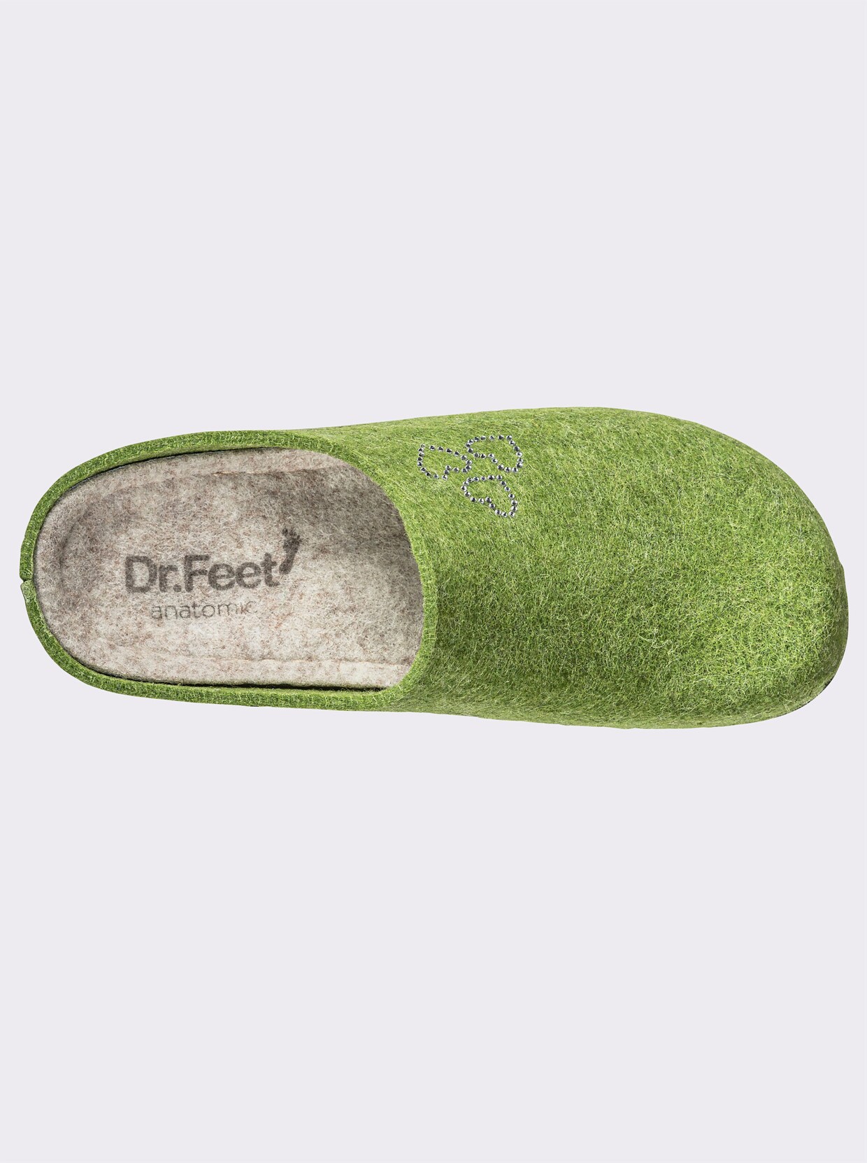 Dr. Feet Hausschuh - grün
