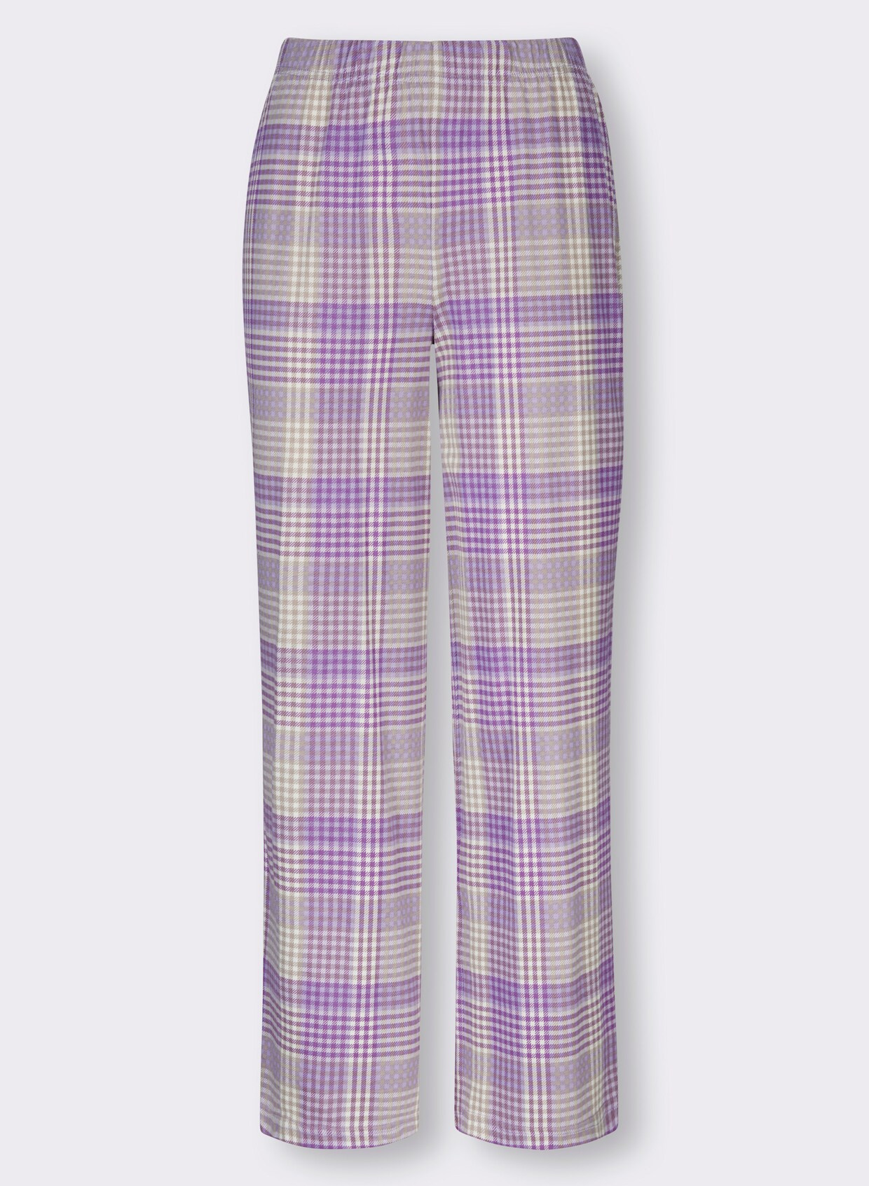 wäschepur Schlafanzug - lavendel-lila-bedruckt