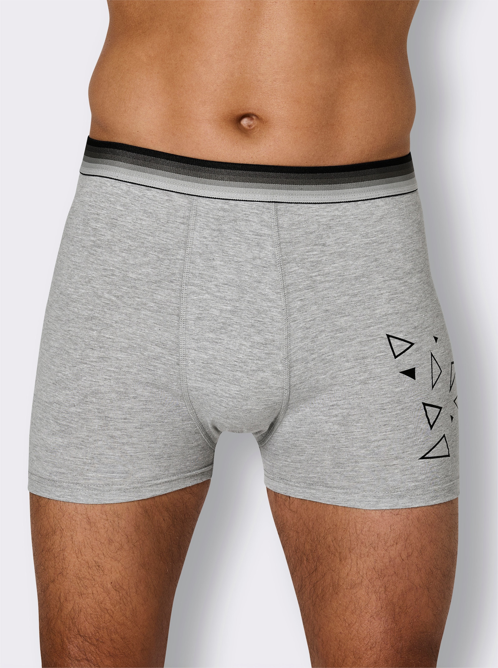 wäschepur men Pants - grau-meliert