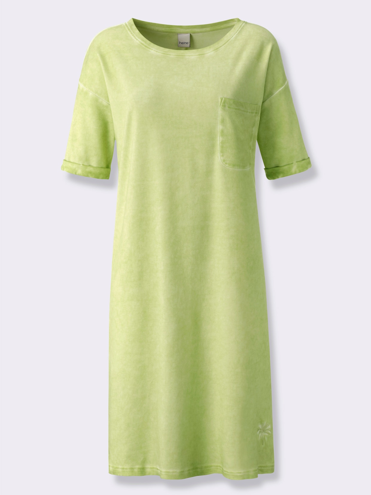 heine Jerseykleid - pistazie