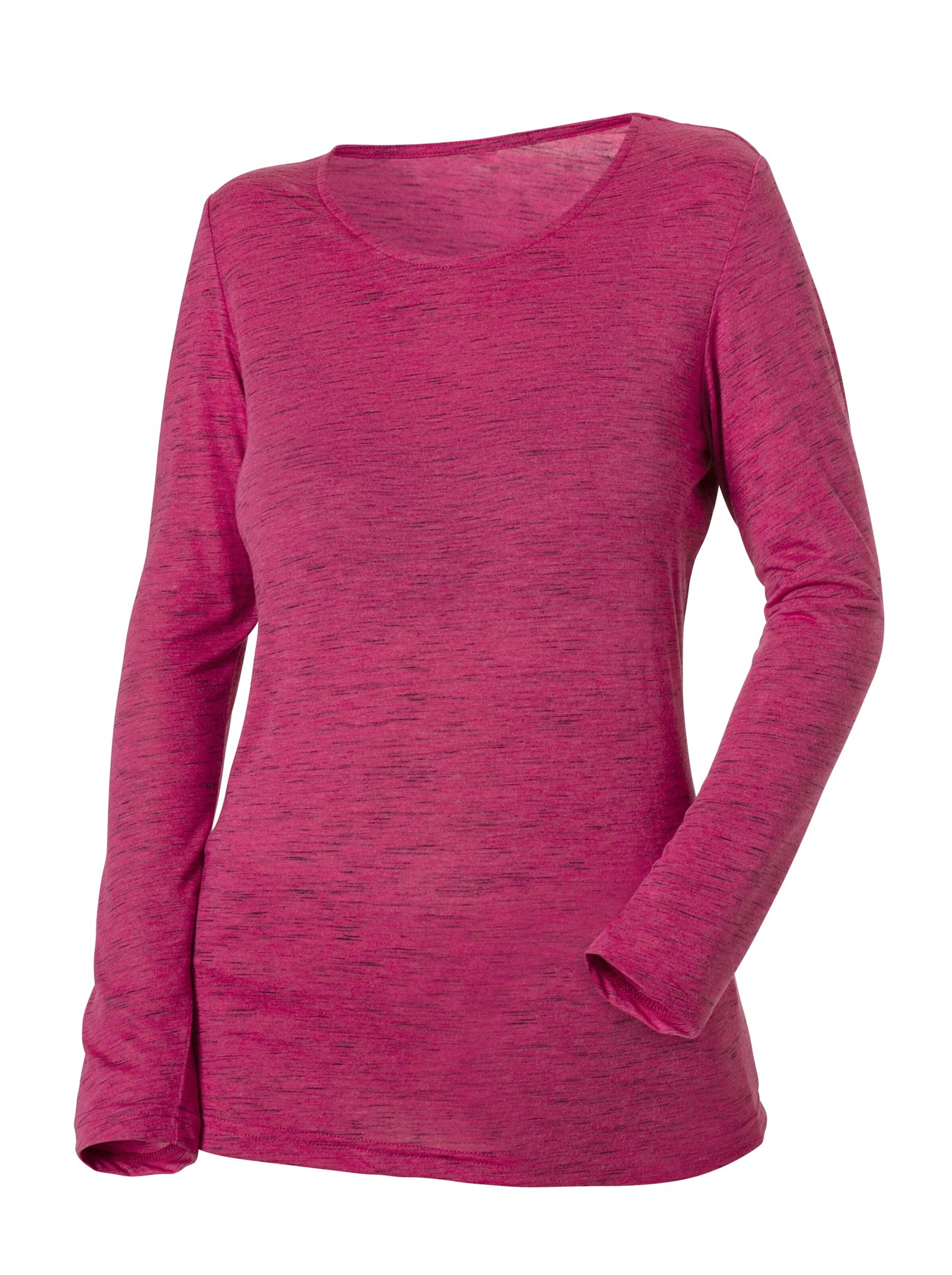 Freizeitshirt - cyclam-meliert