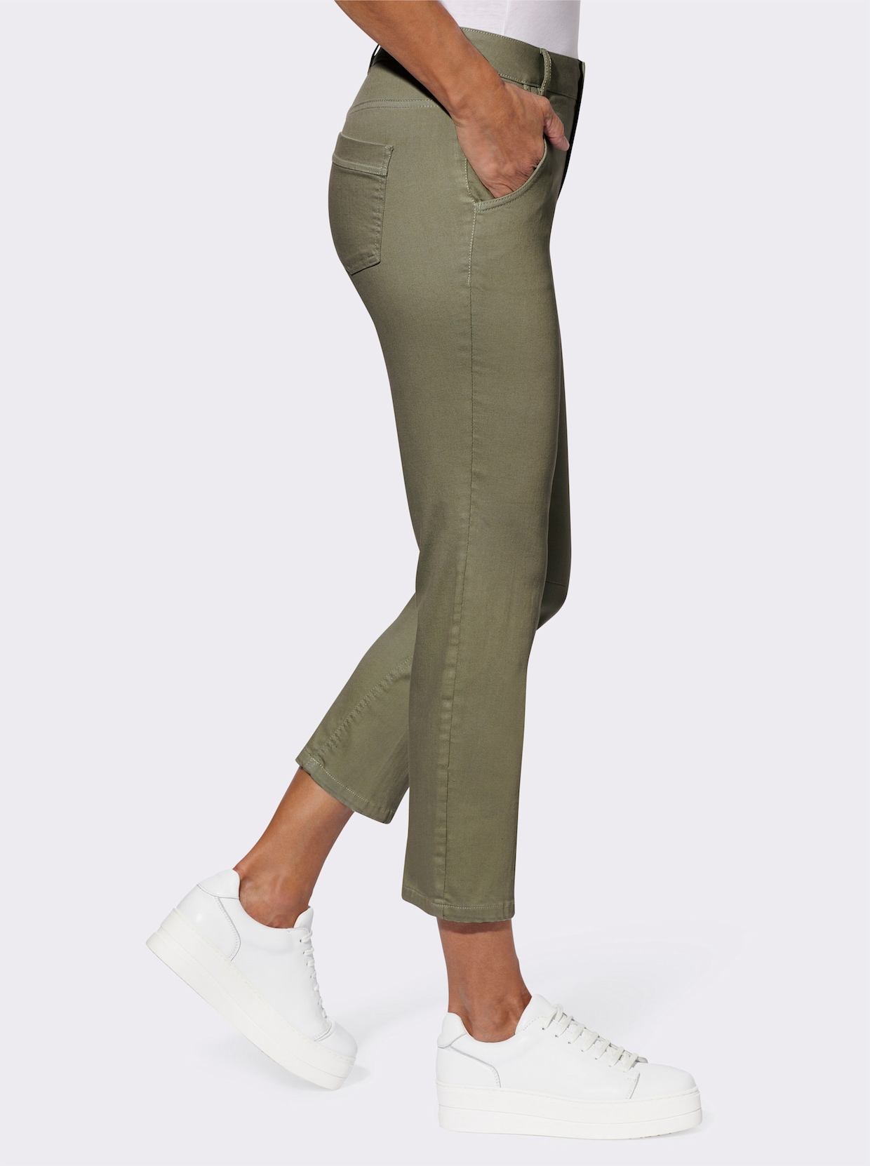 7/8-Hose - khaki