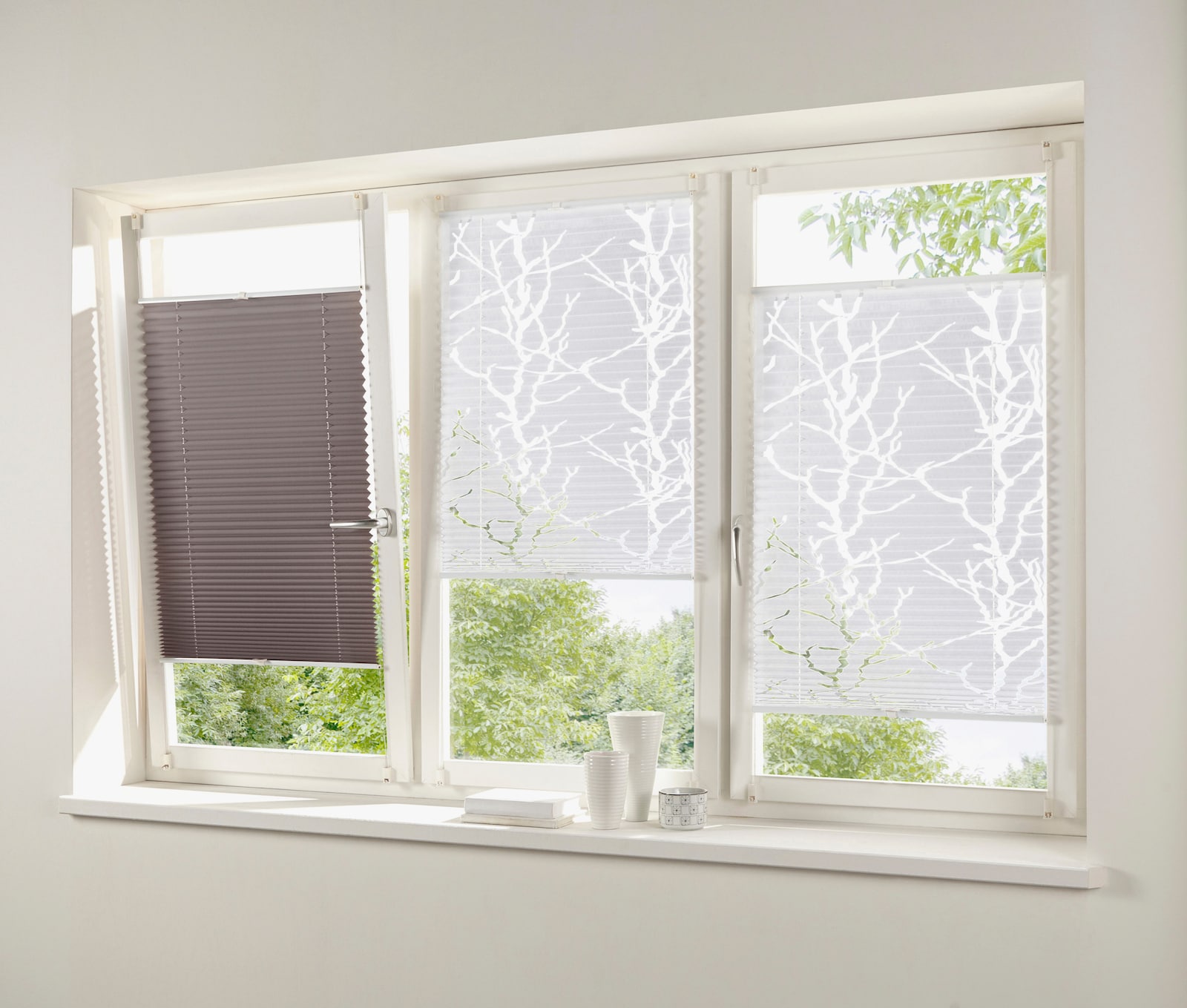 heine home Plissee-Jalousie - weiß