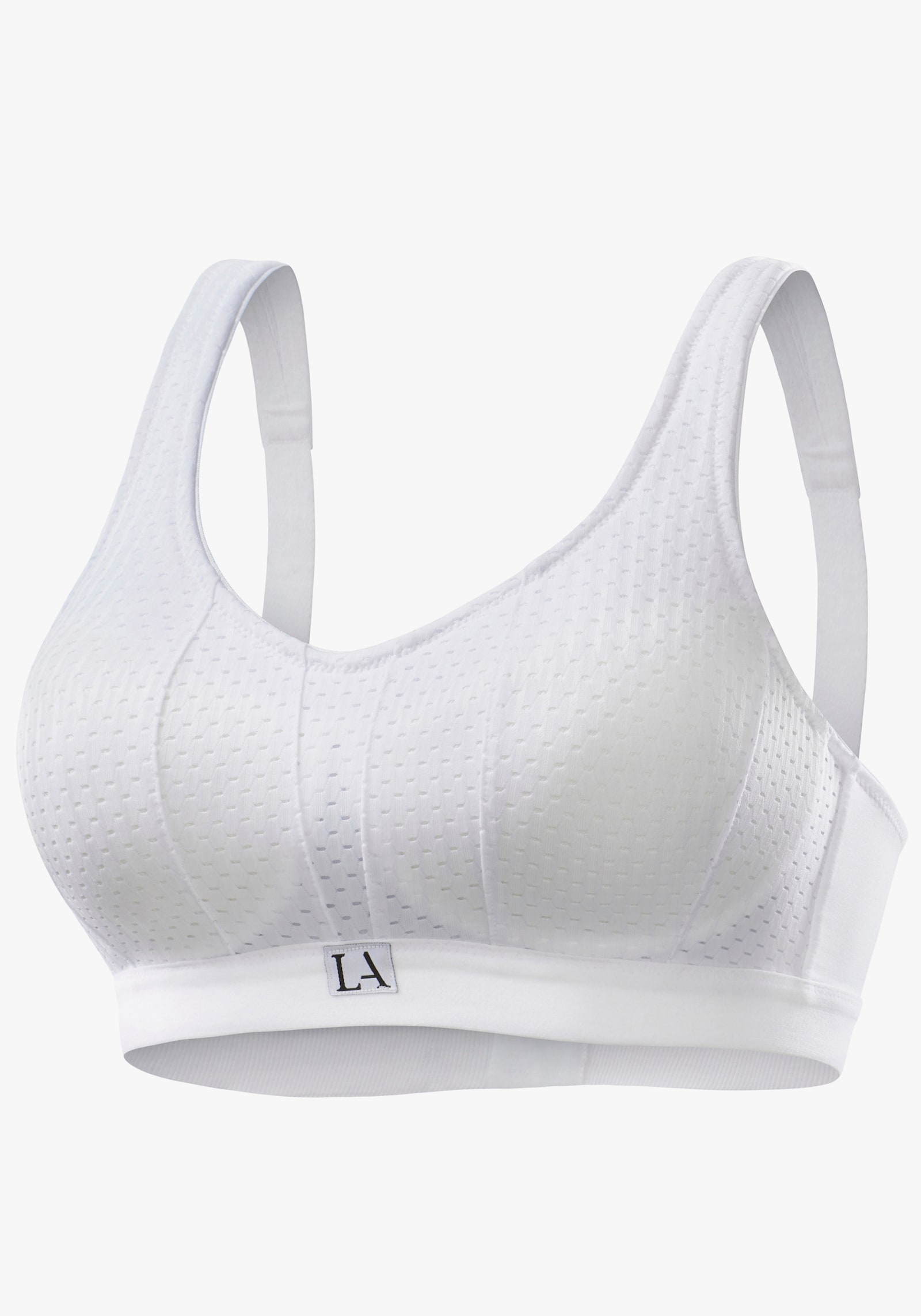 LASCANA ACTIVE Sport-BH - weiß