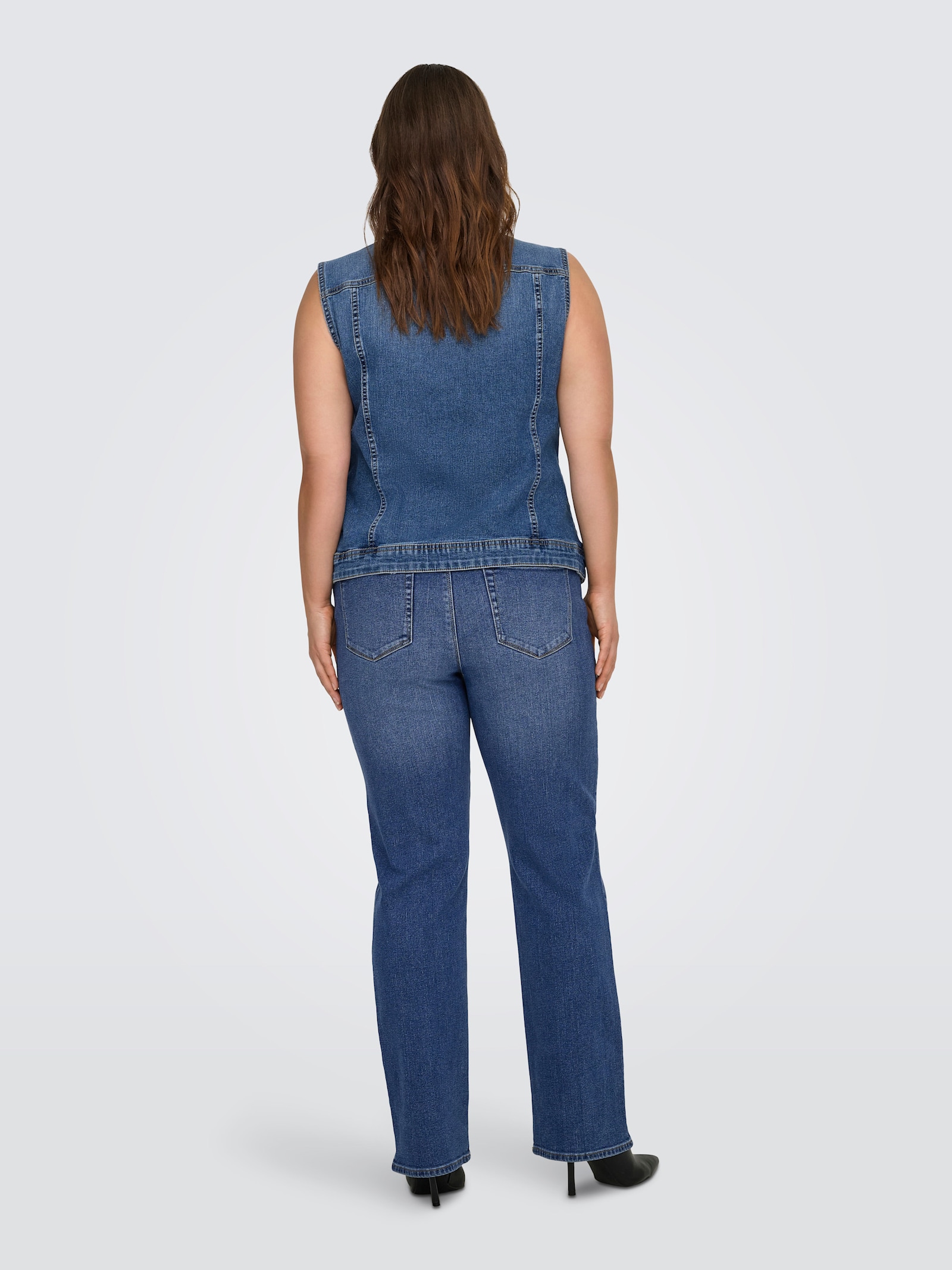 ONLY CARMAKOMA Jeansweste - medium blue denim