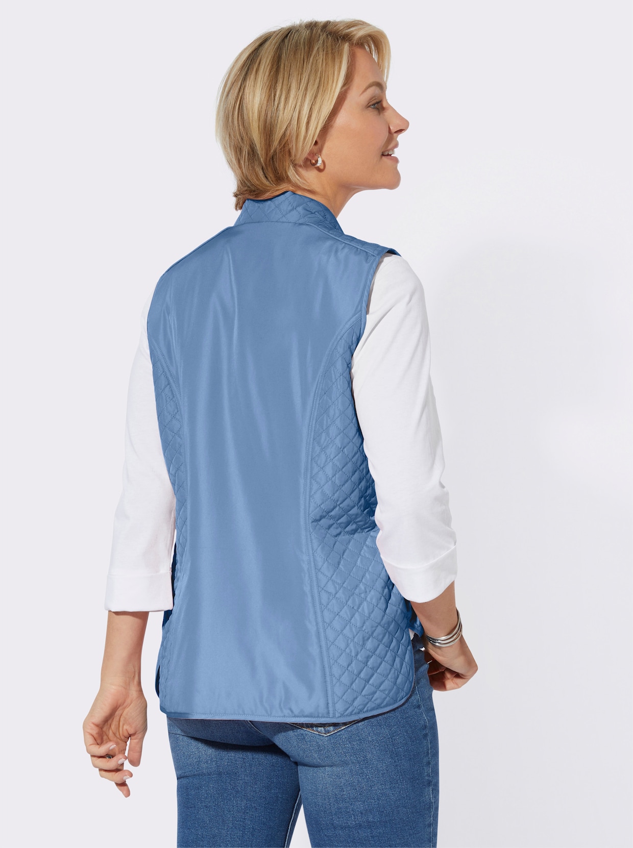 Bodywarmer - middenblauw