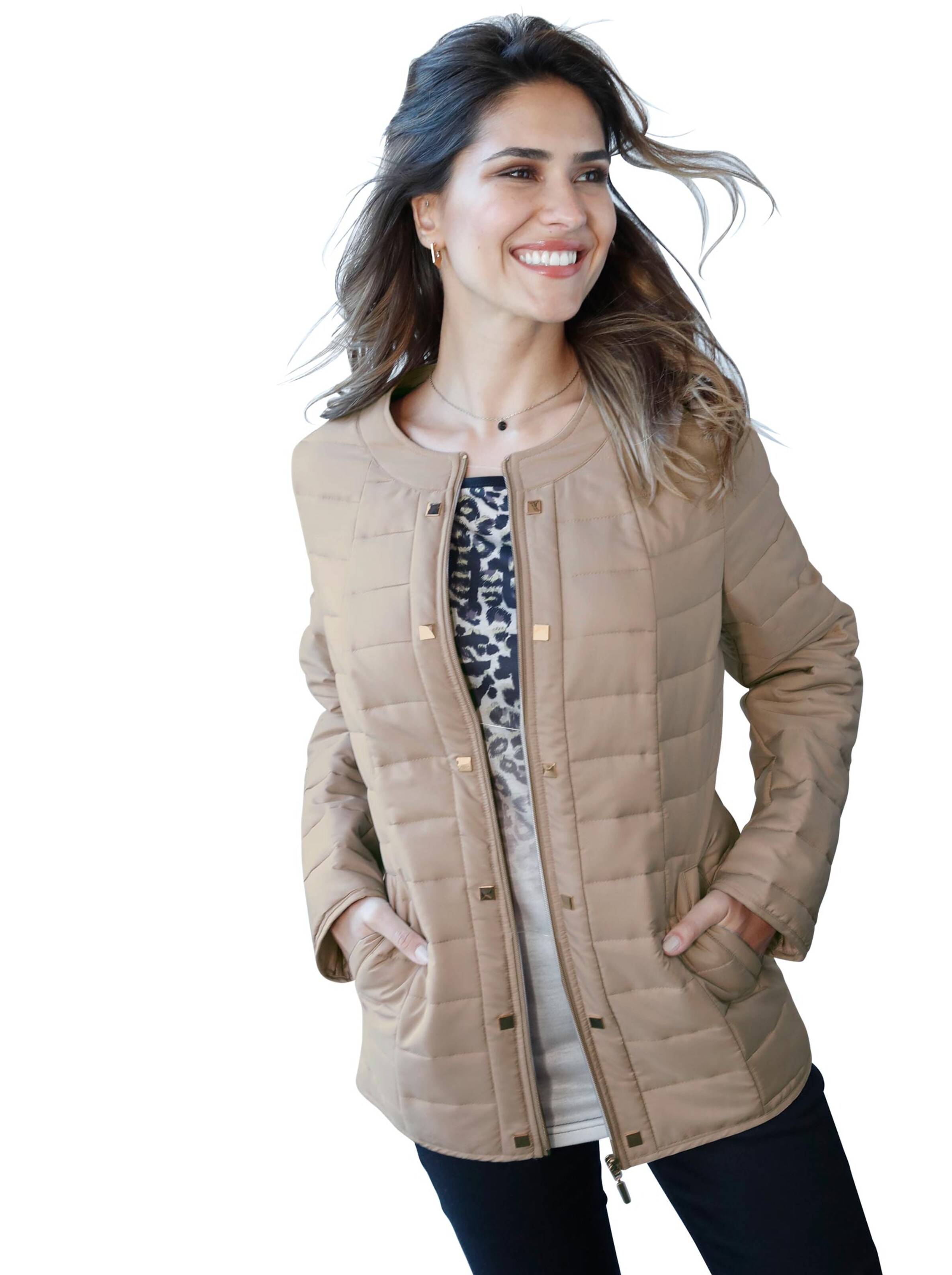 Jacke - beige