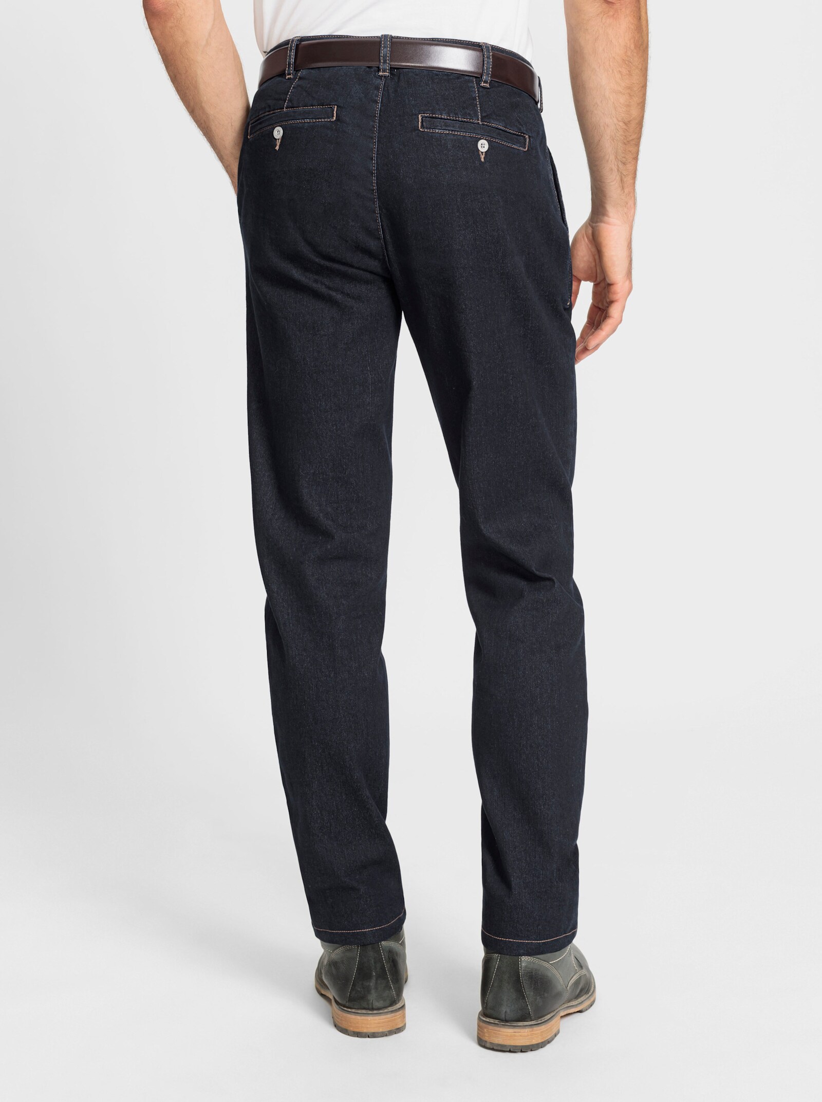 Marco Donati Thermojeans van binnen opgeruwd - dark blue denim