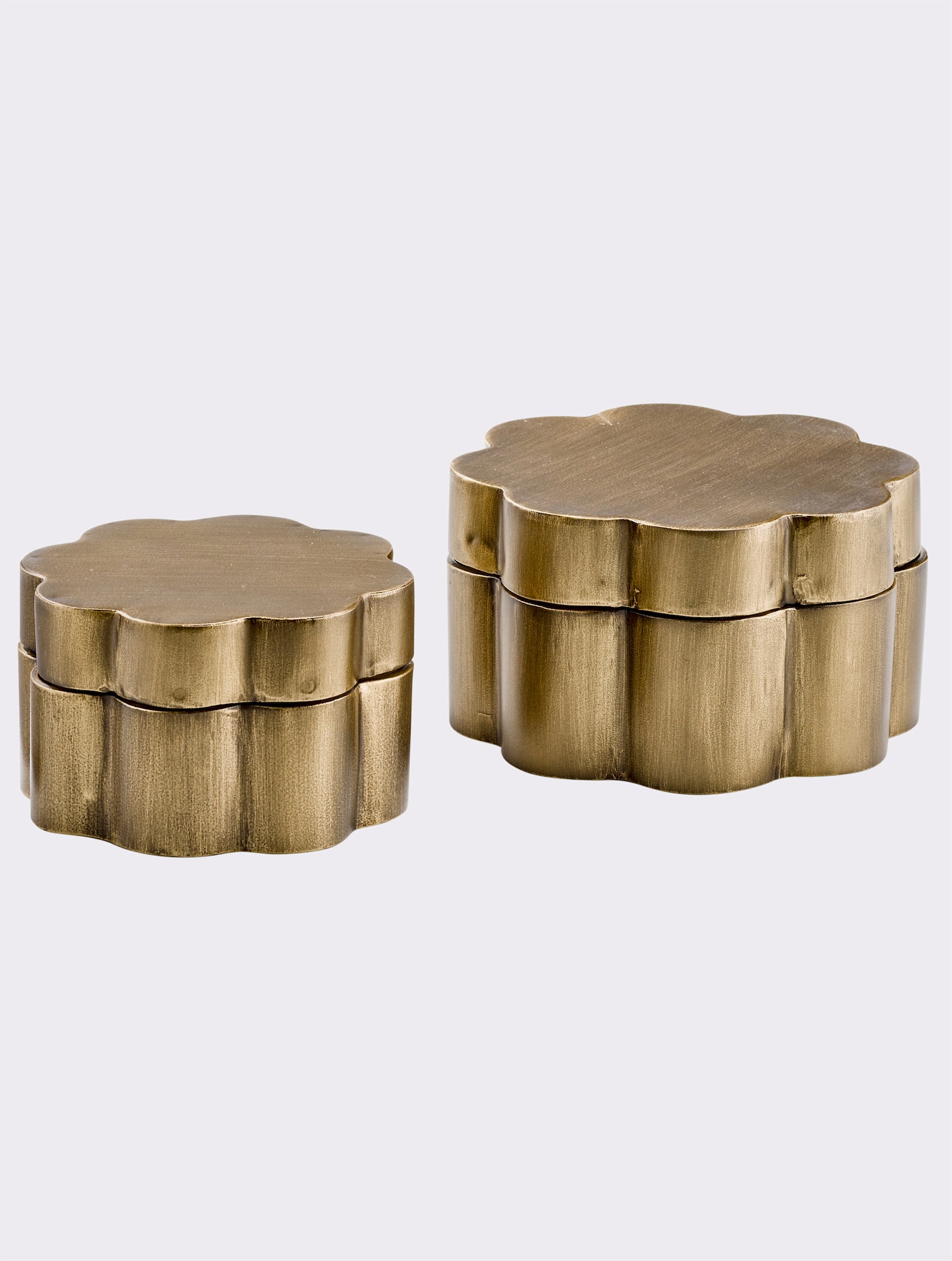 Impressionen Dosenset - goldfarben