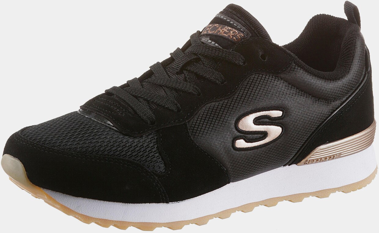 Skechers Sneaker - zwart/goudkleur