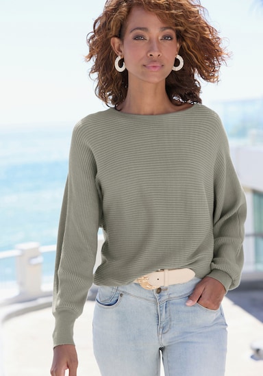 Vivance Gebreide pullover - kaki