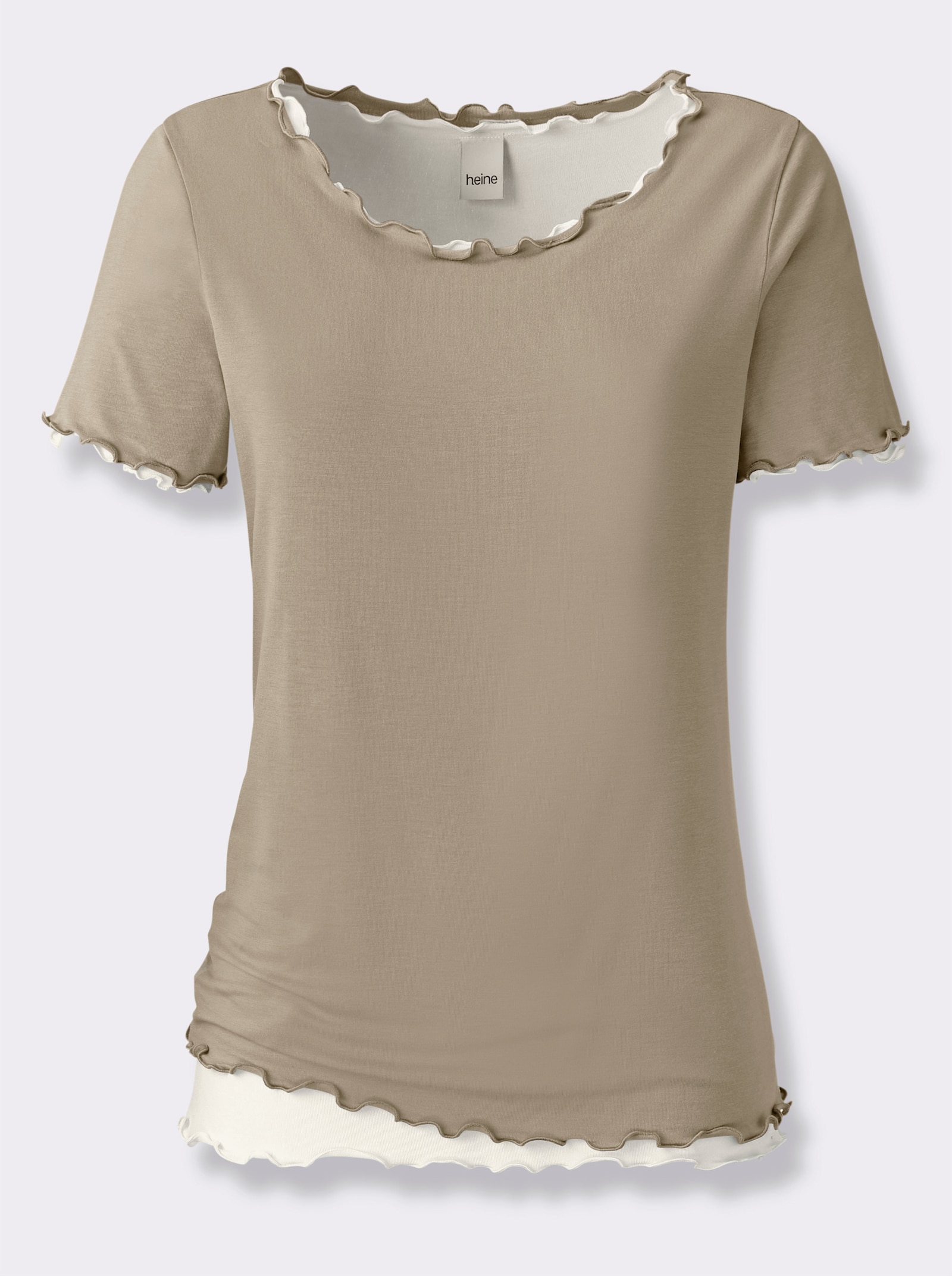 heine Shirt in set van 2 - beige/ecru
