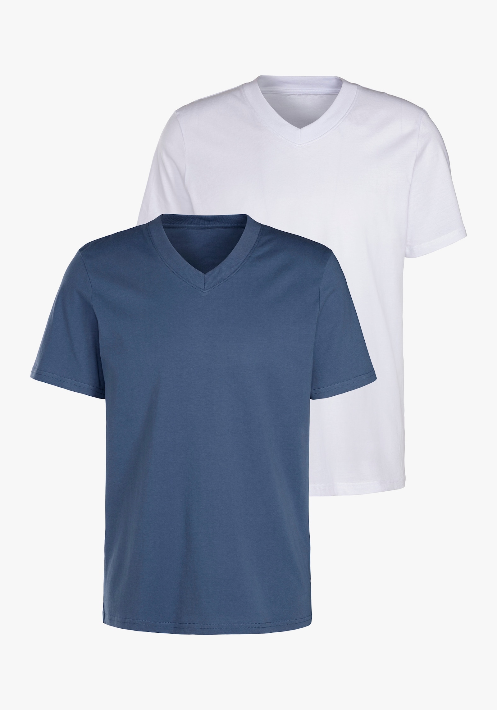 KangaROOS T-Shirt - blau / weiß