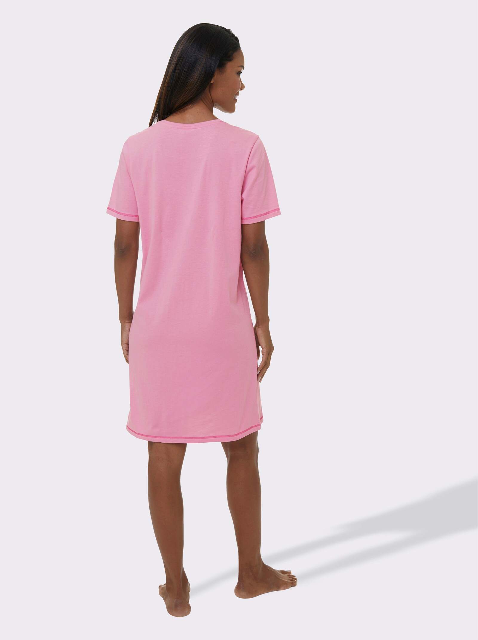 wäschepur Kurzarm Sleepshirts - erika + erika-gestreift