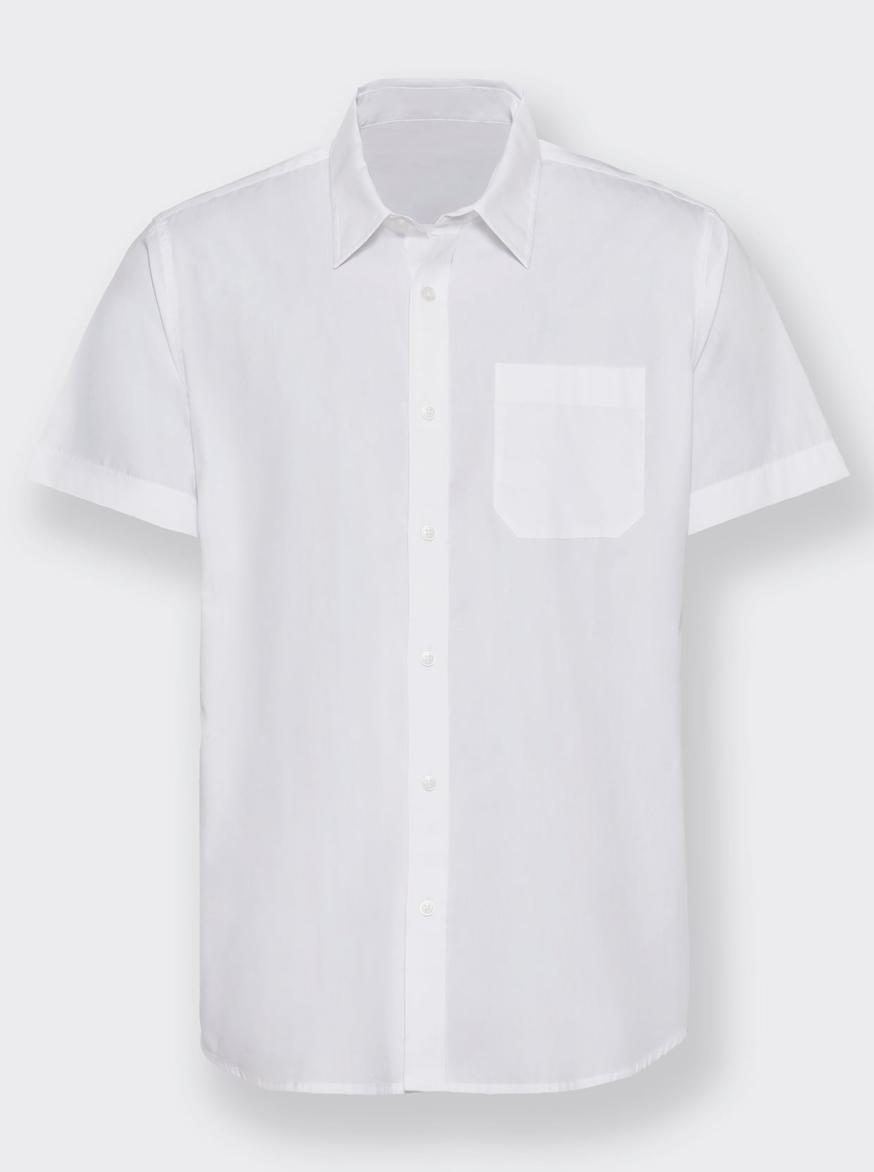 Marco Donati Hemd met korte mouwen - wit