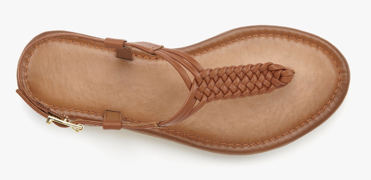 Vivance Teenslipper - cognac
