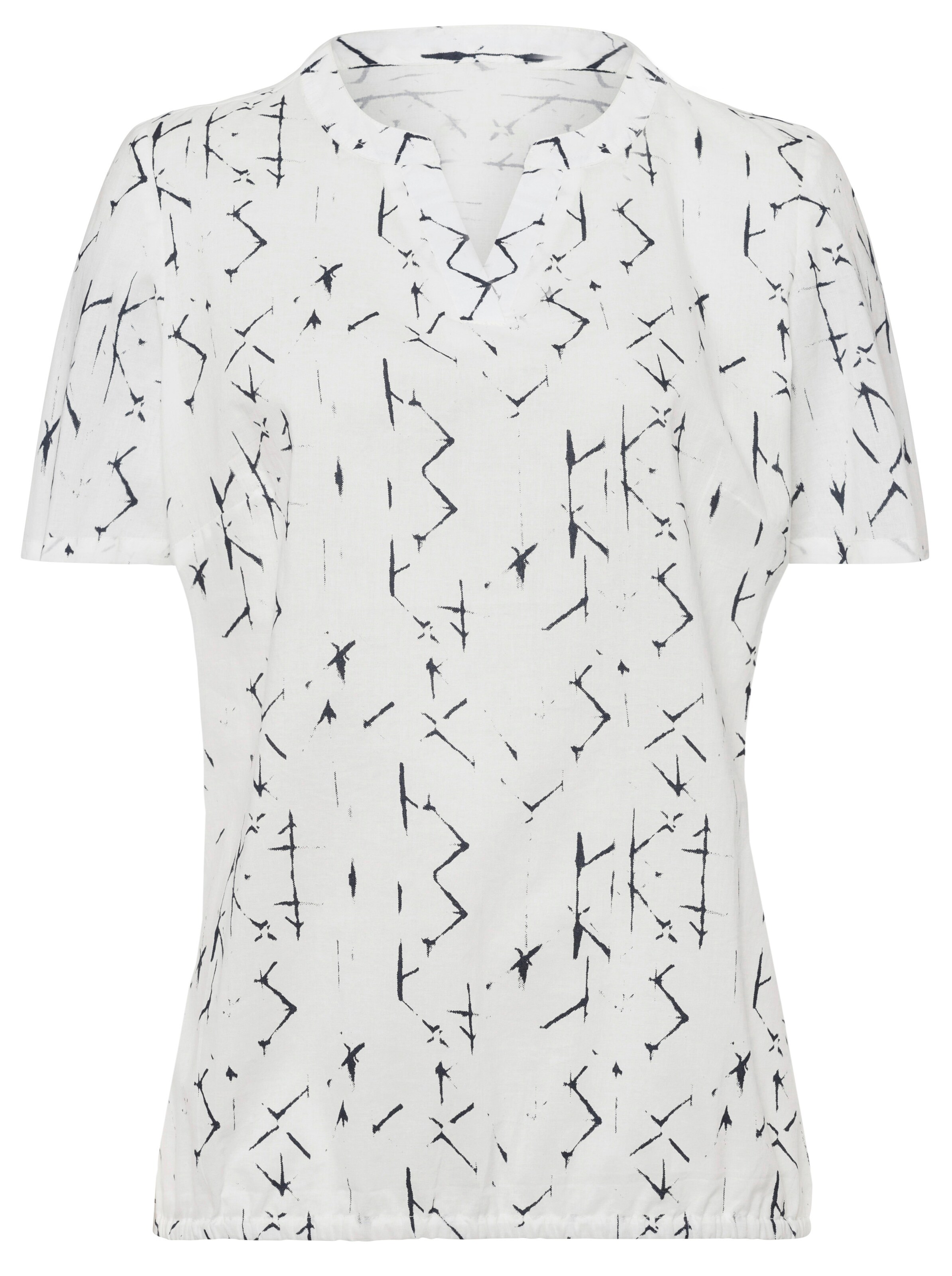 Witt Weiden Damen Druckbluse weiß bedruckt  - Onlineshop Witt Weiden