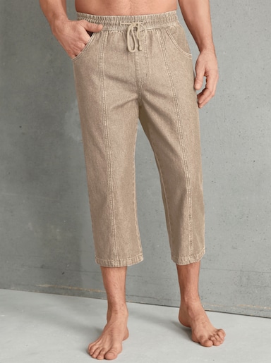 3/4-broek - beige