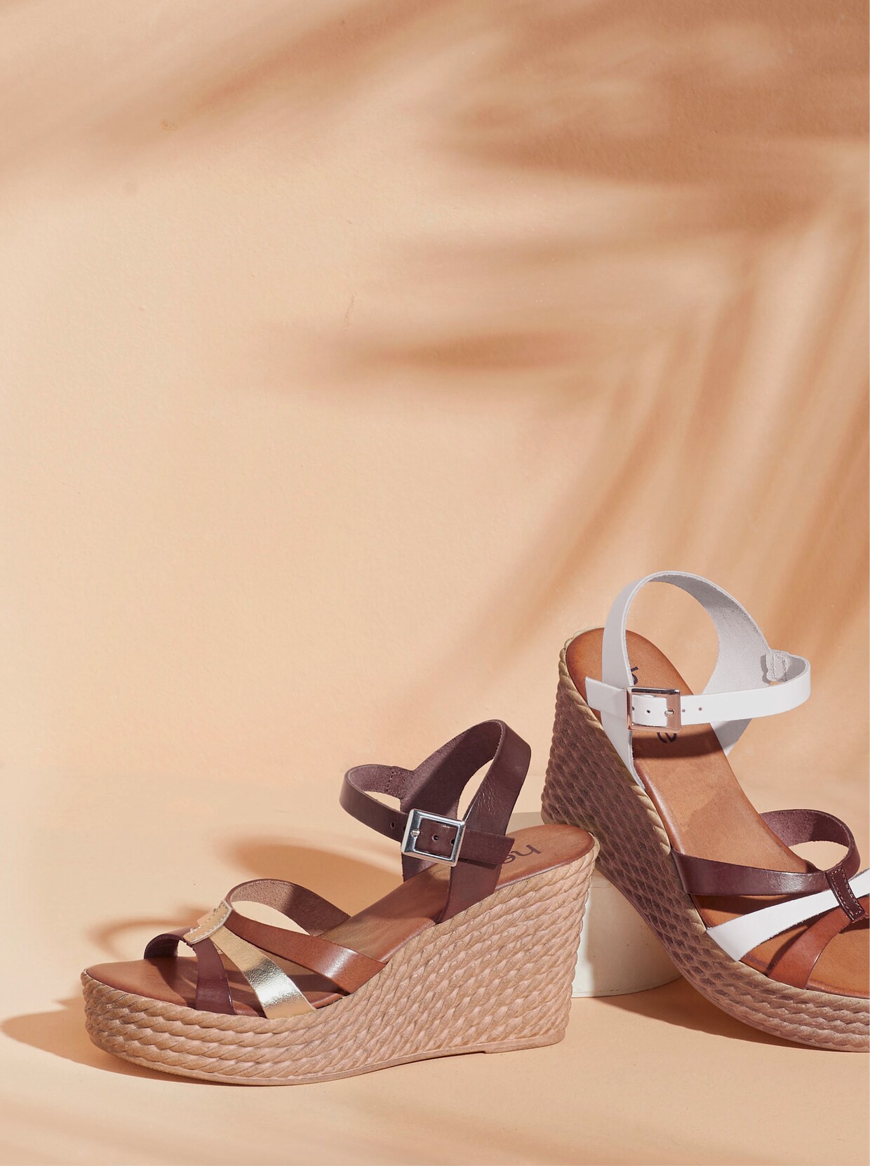 heine Sandalette - braun-cognac