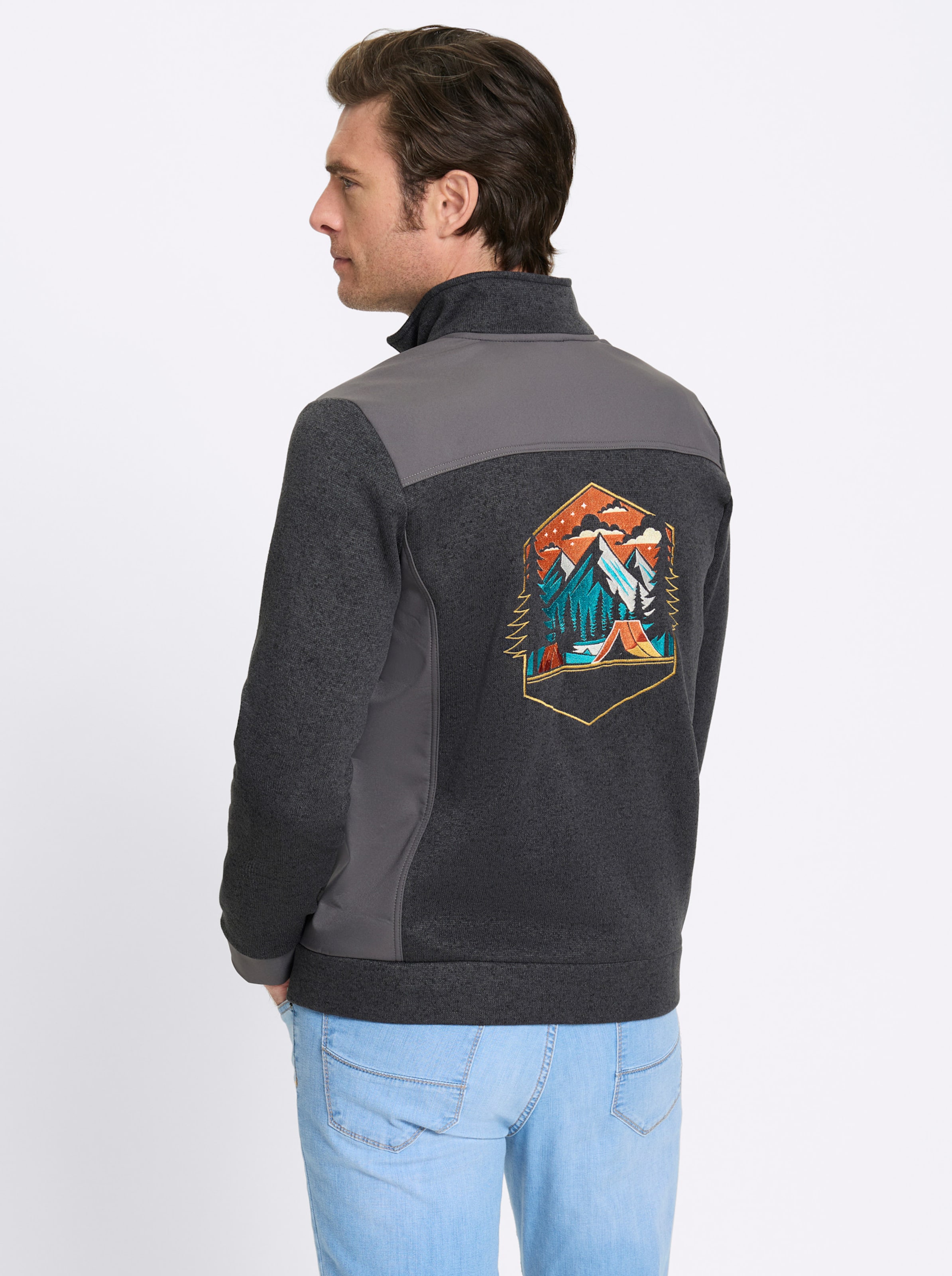 Thumbnail - Strickfleecejacke