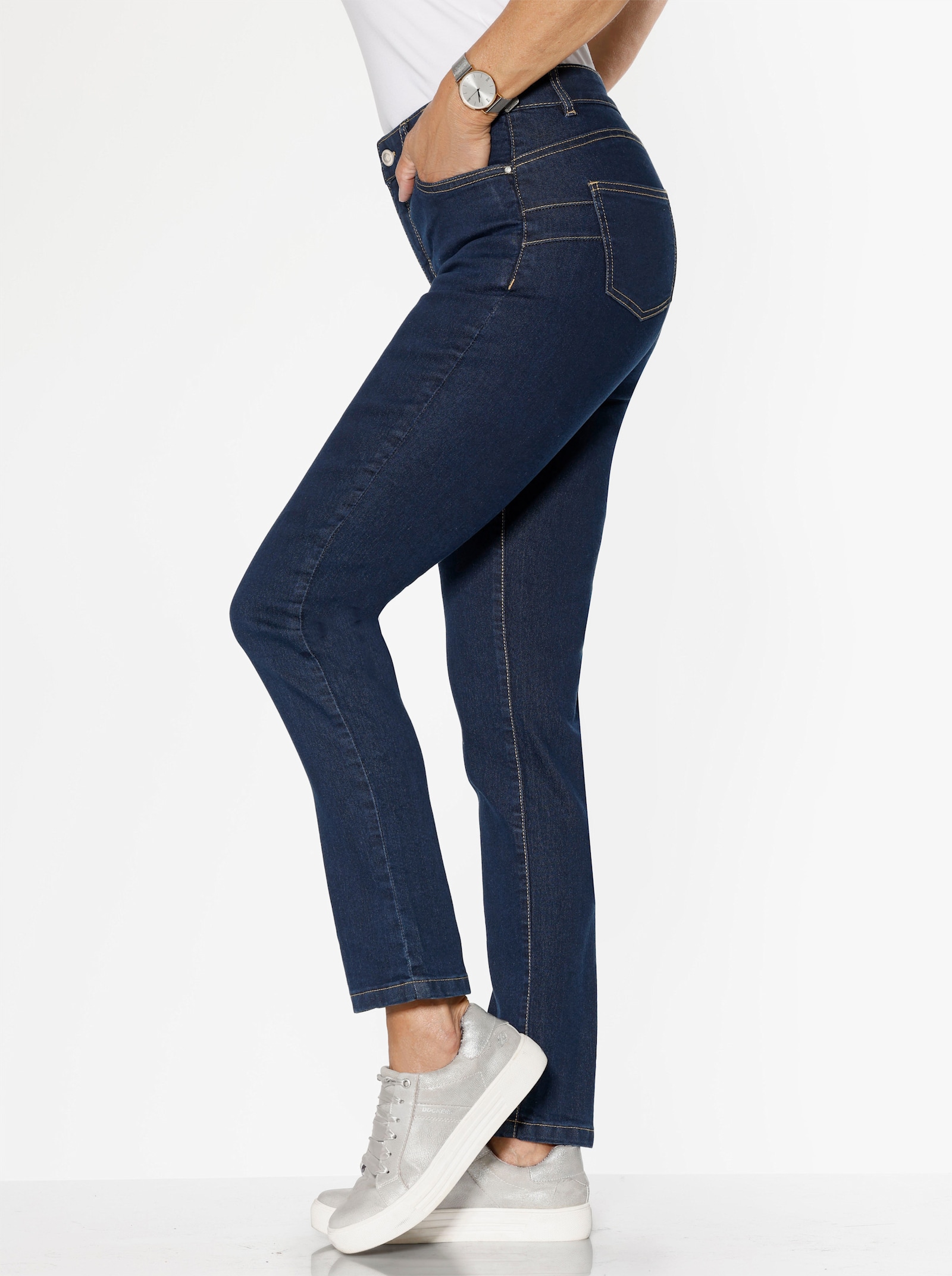 Jeans mit Push up-Effekt - dark blue