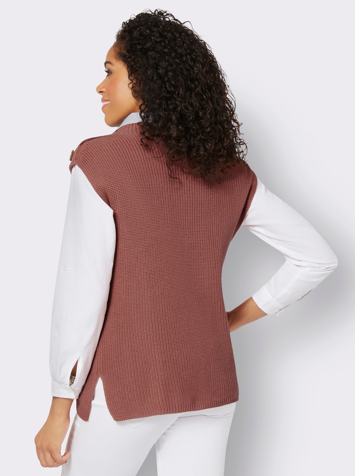 Slip-over - rozenhout
