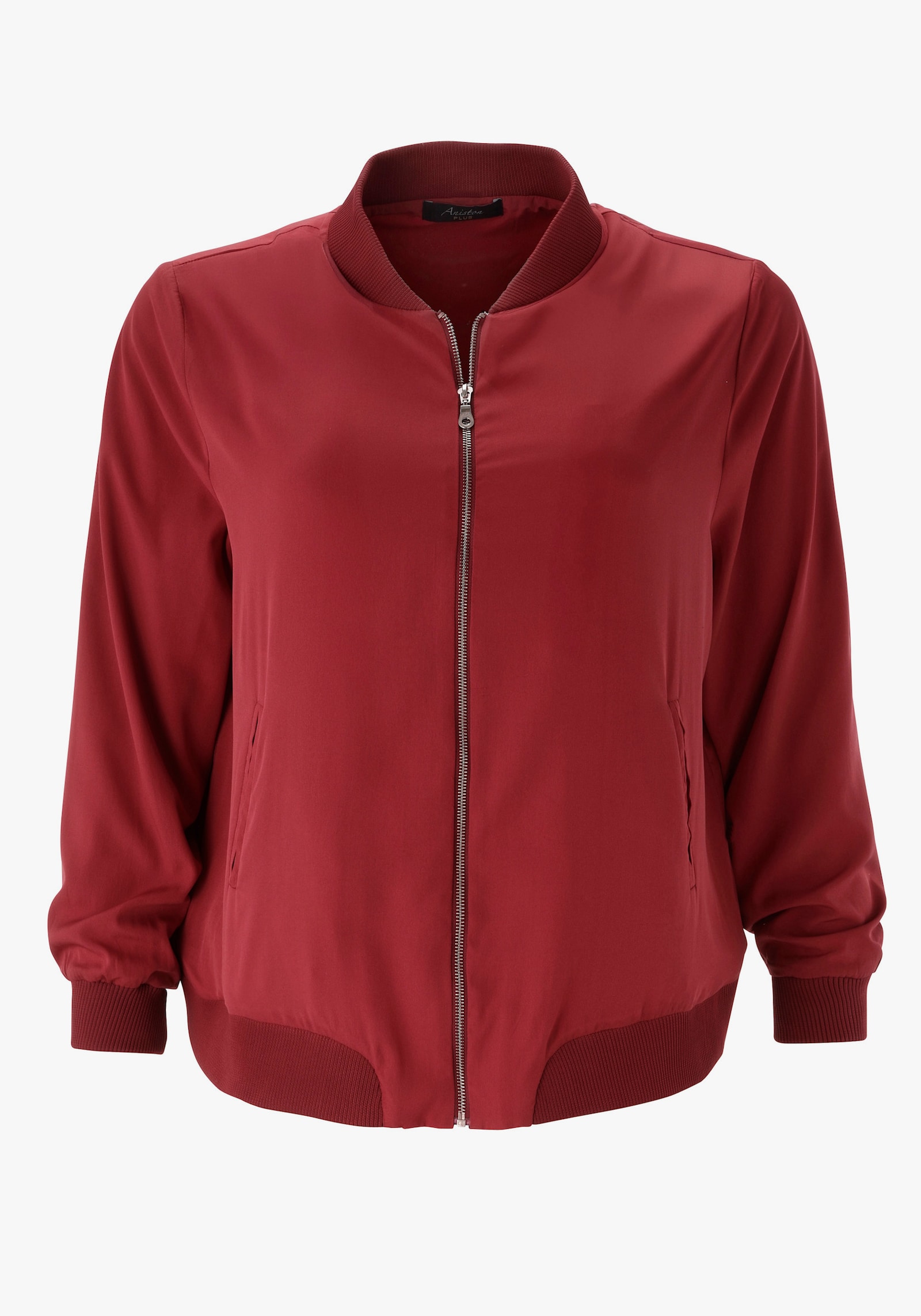 Aniston PLUS Blouson - dunkelrot