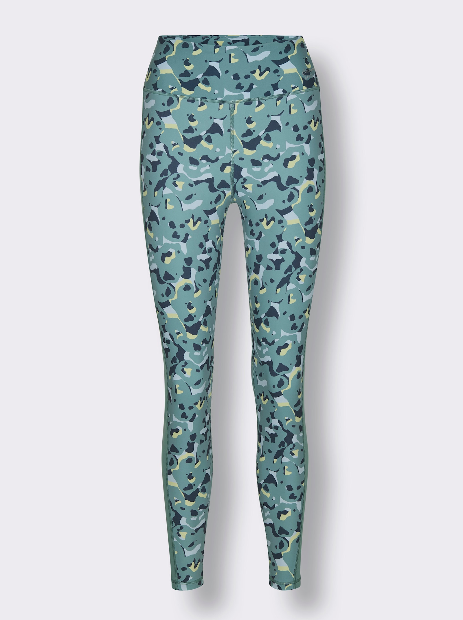 Catamaran Sports Yogaleggings mit breitem Bund - pistazie-gemustert