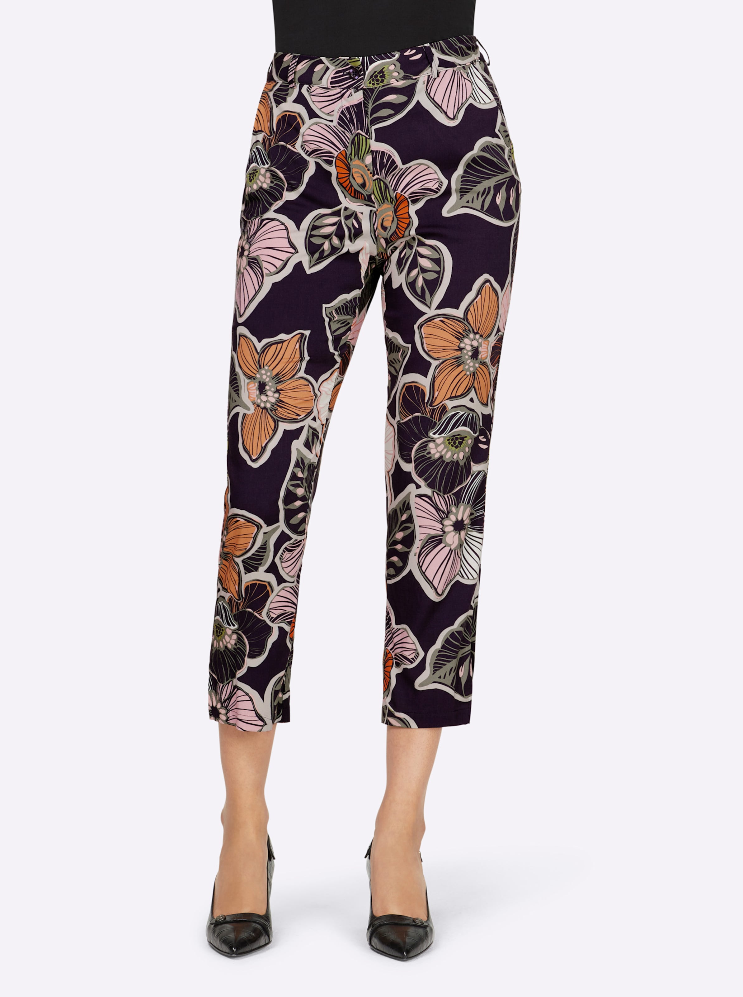 Broek met print