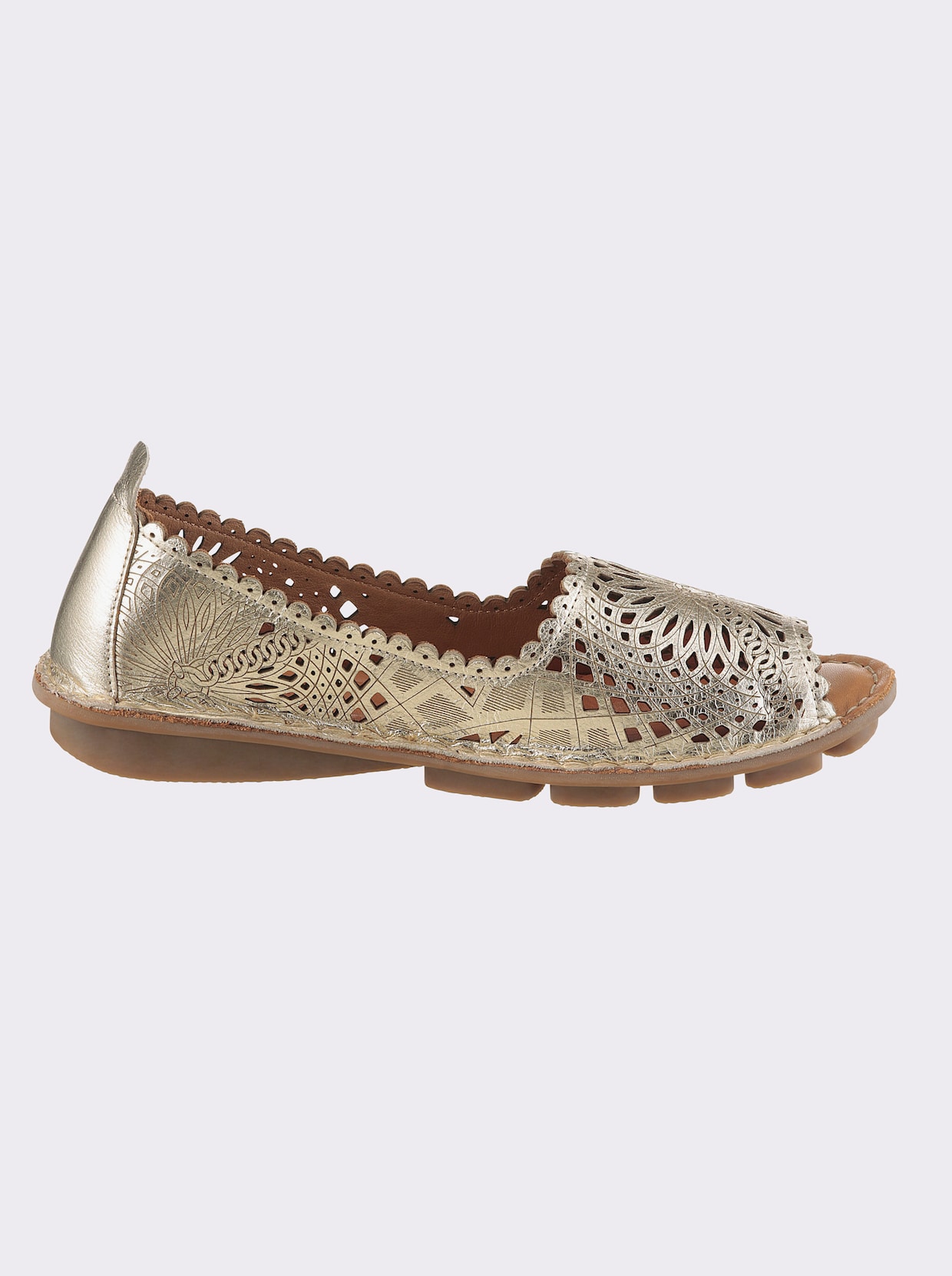 Gemini Slipper - goldfarben