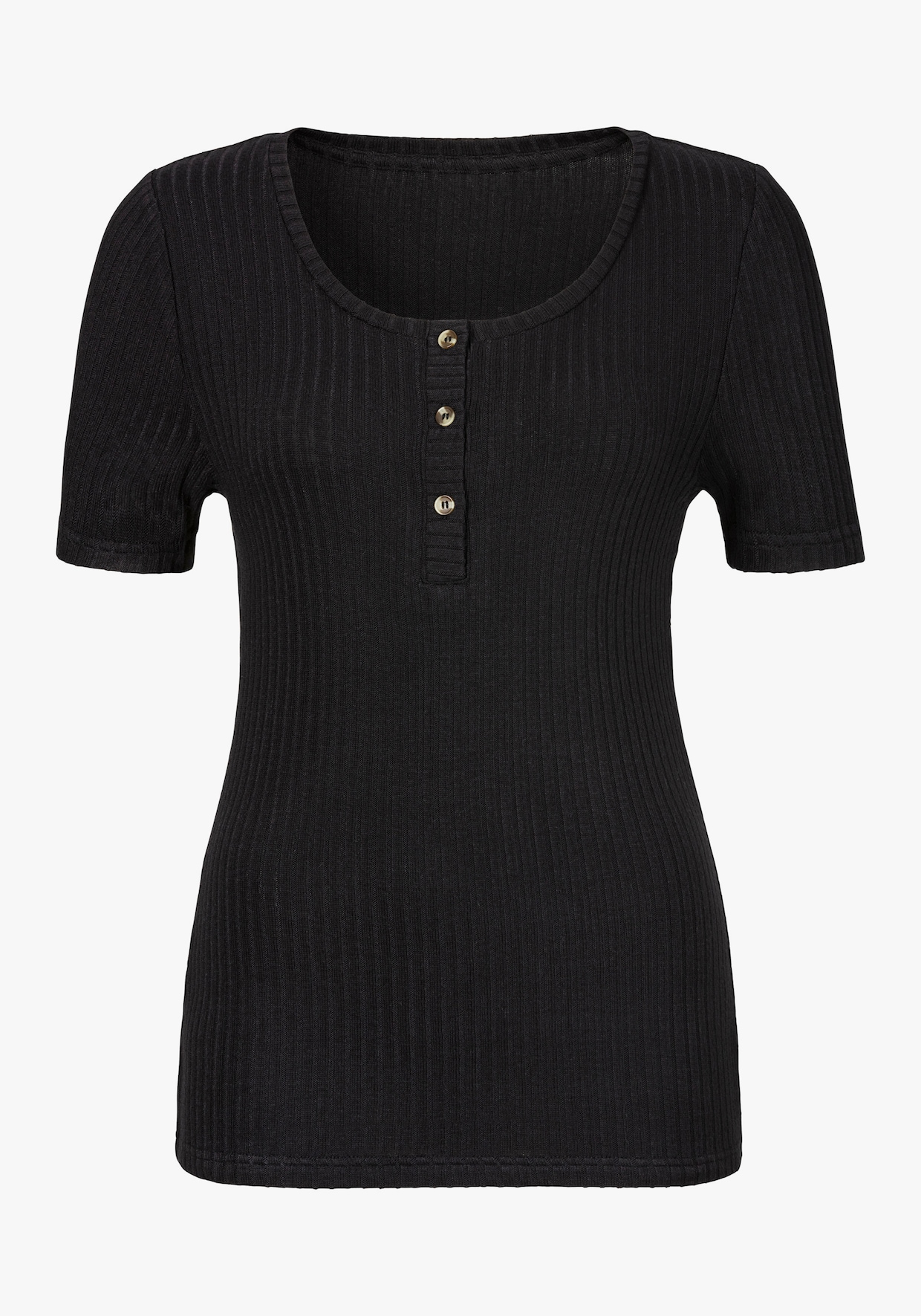 LASCANA T-shirt - noir