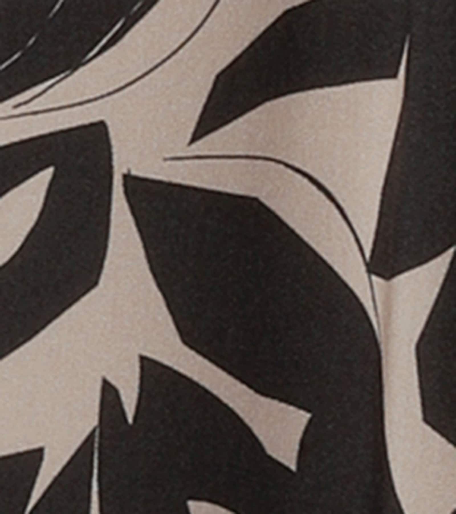 Aniston PLUS Tunikakleid - schwarz-beige