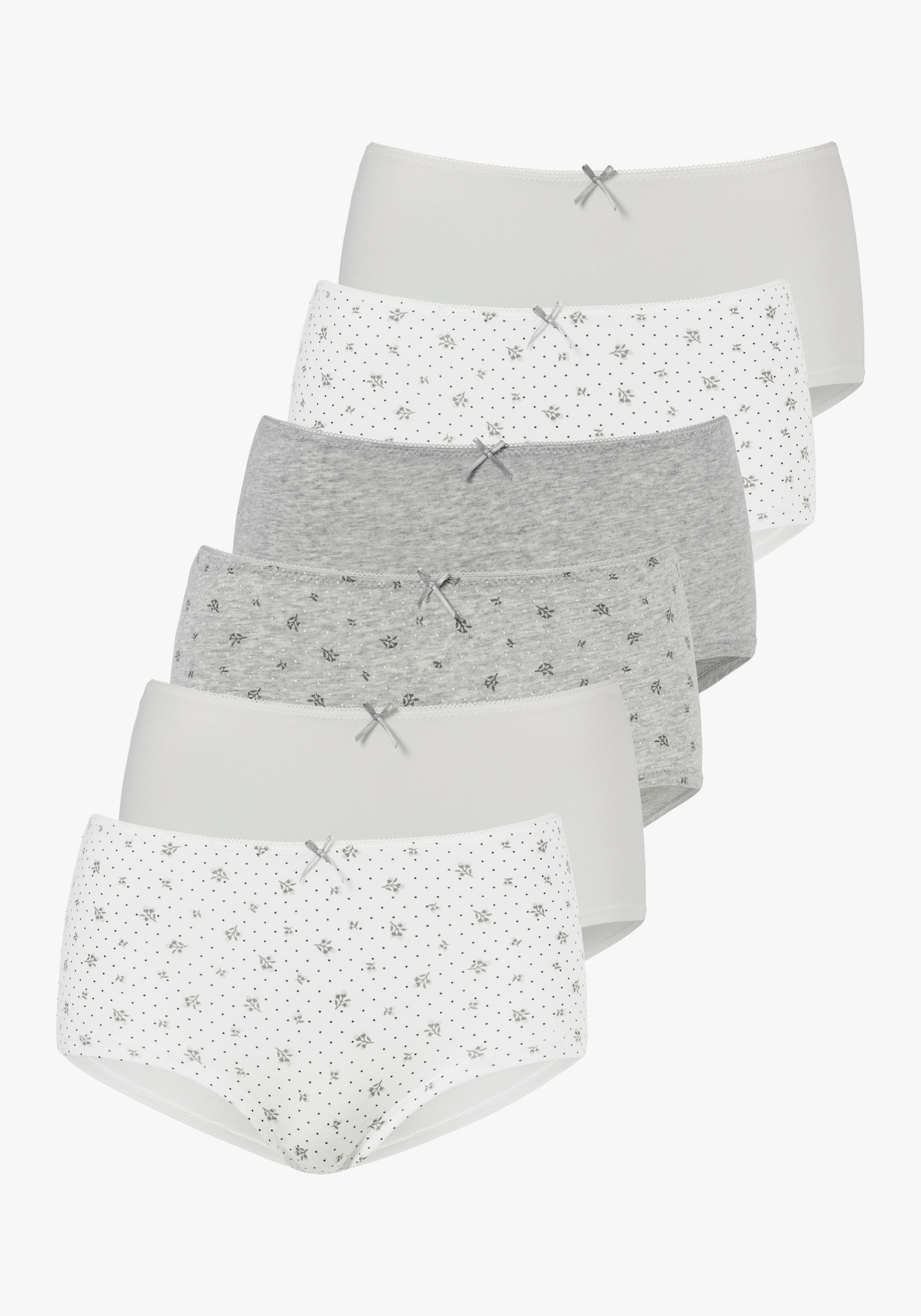 petite fleur Hipster - grau, creme