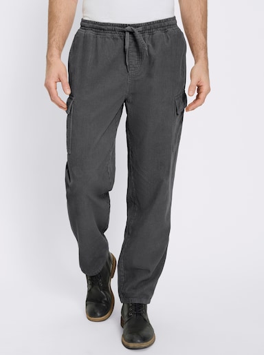 Catamaran Cargohose mit Rundum-Dehnbund - anthrazit