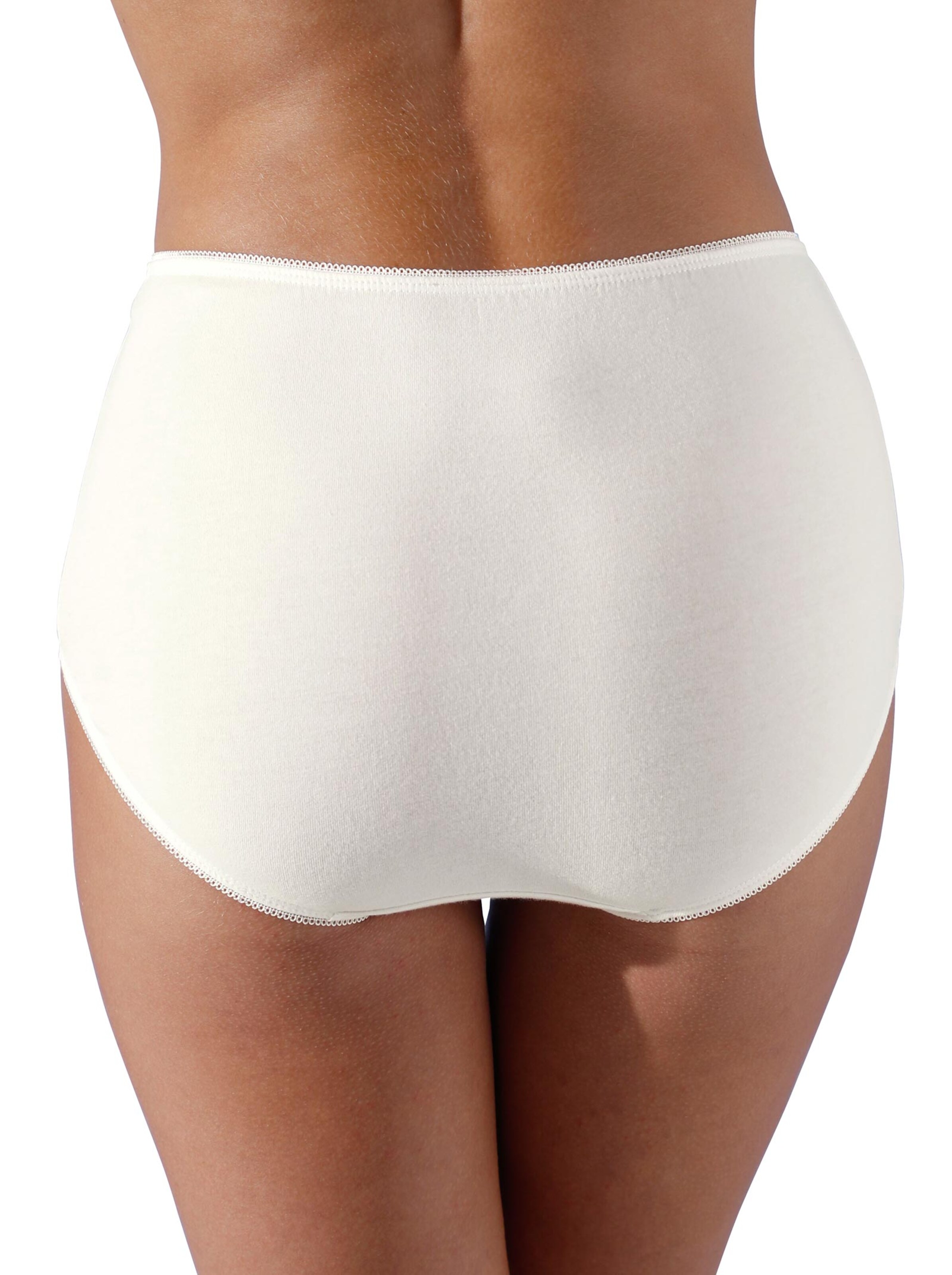 wäschepur Taillenslip - weiß-bedruckt