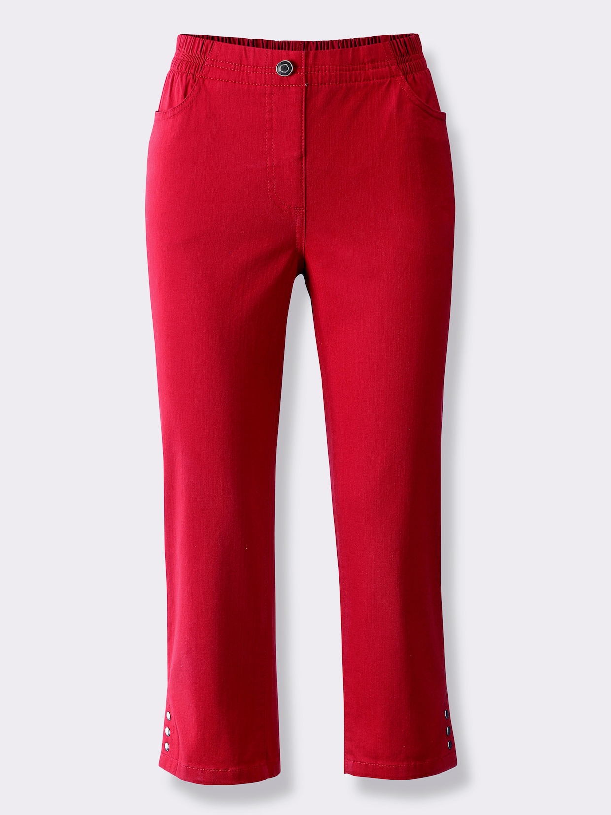 Capri-jeans - rood