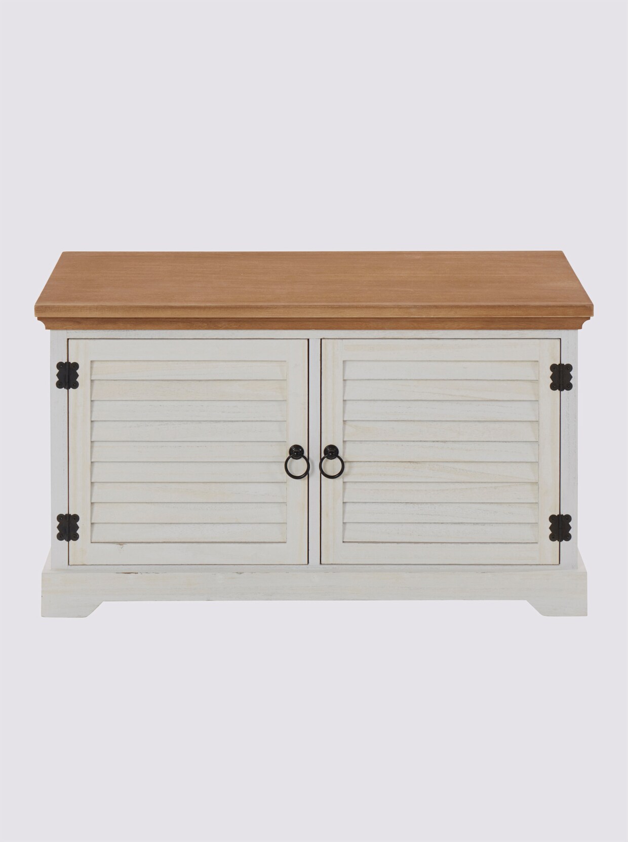 heine home Bank - wit/naturel