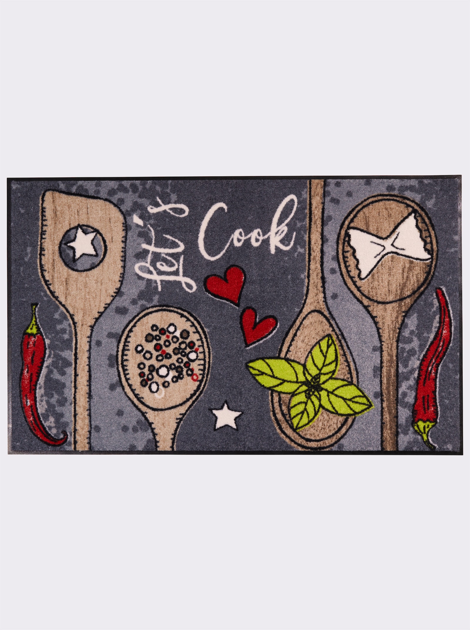 heine home Fussmatte - grau-bunt