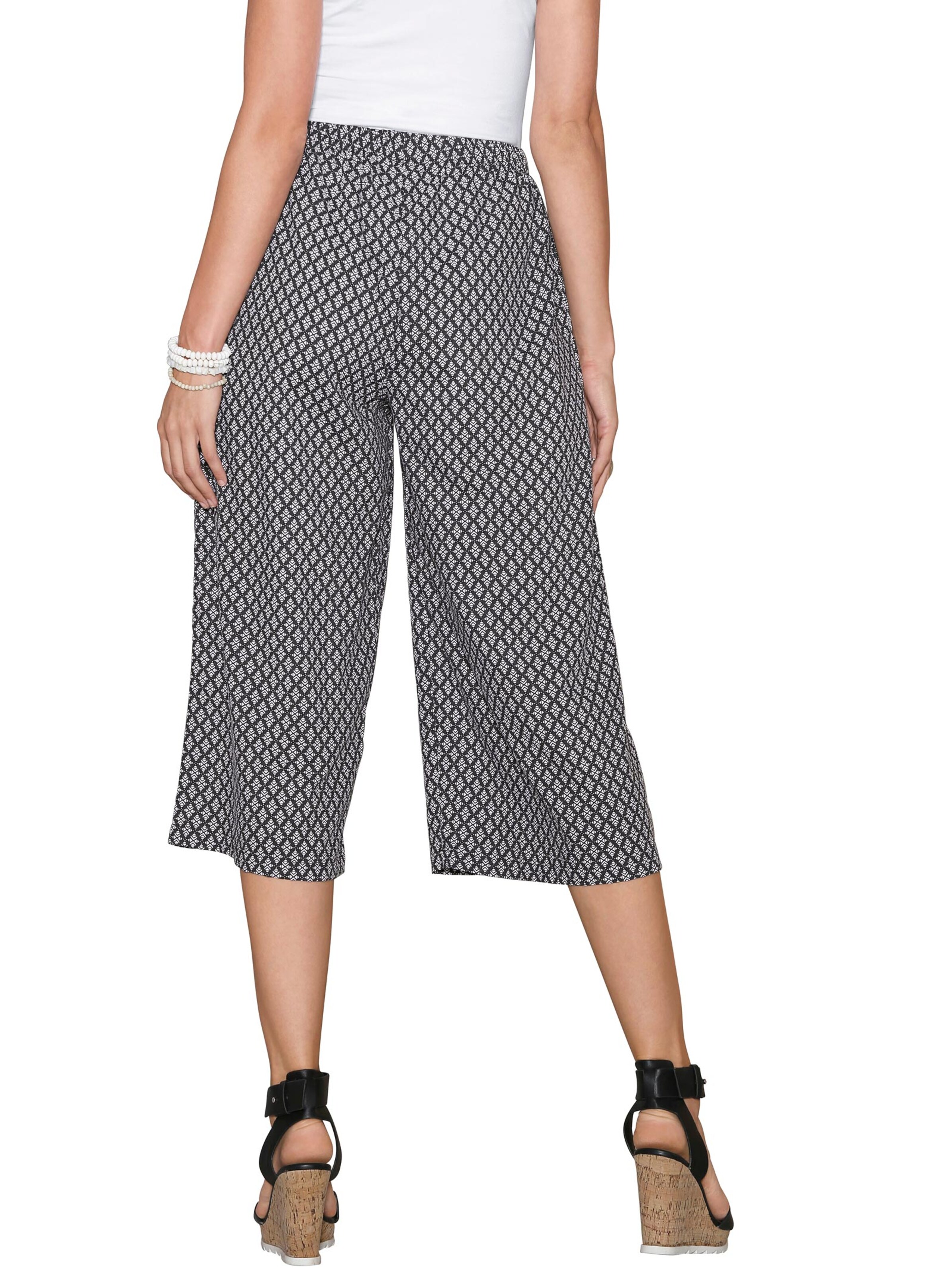 Hosenrock - schwarz-weiß-kariert