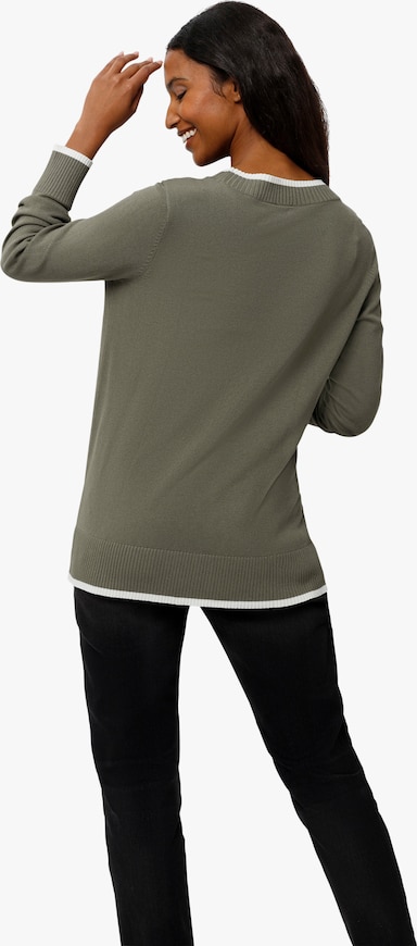 heine Feinstrickpullover - khaki