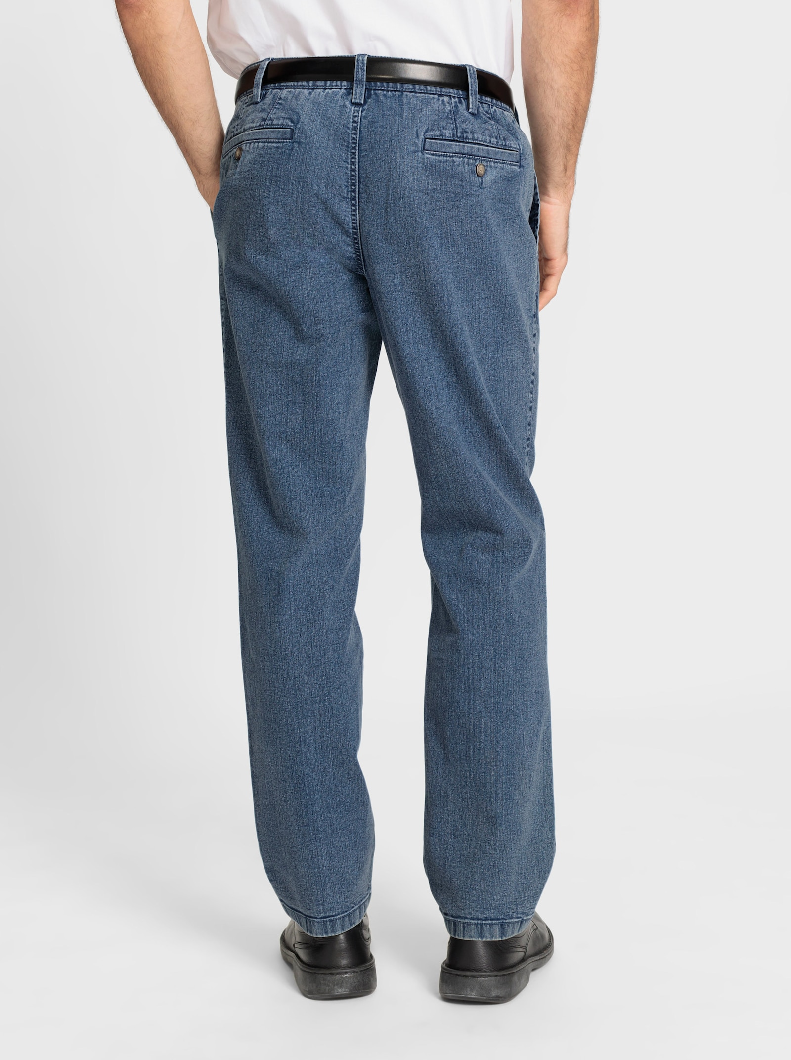 Marco Donati Jeans mit Bundfalten - blue-bleached