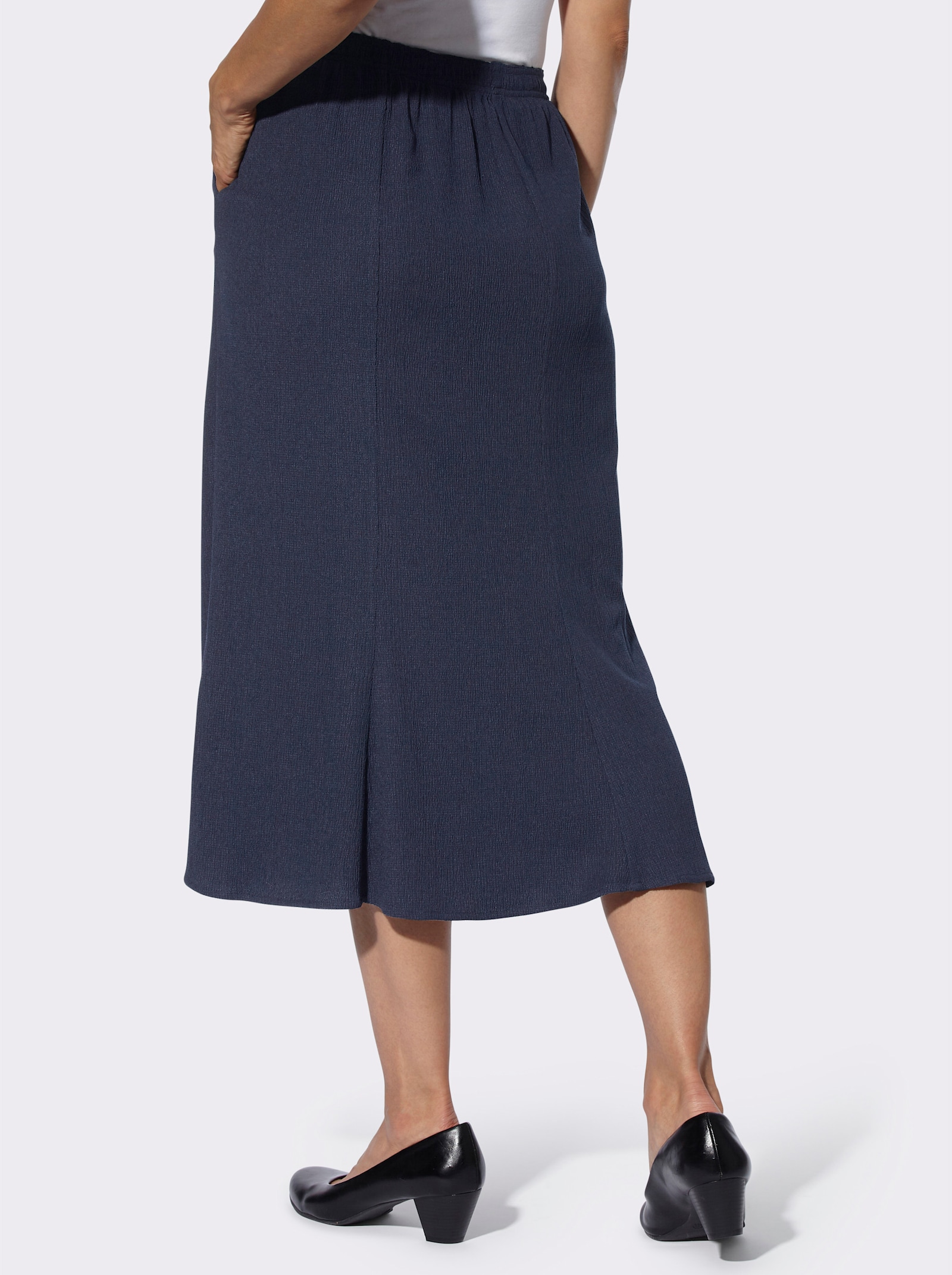 Comfortrok in kofferkwaliteit - marine