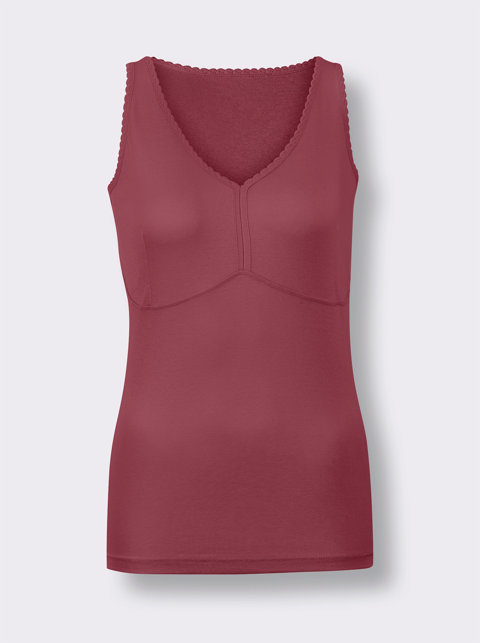 wäschepur Bh-linne utan bygel - stengrå + sand + bordeaux