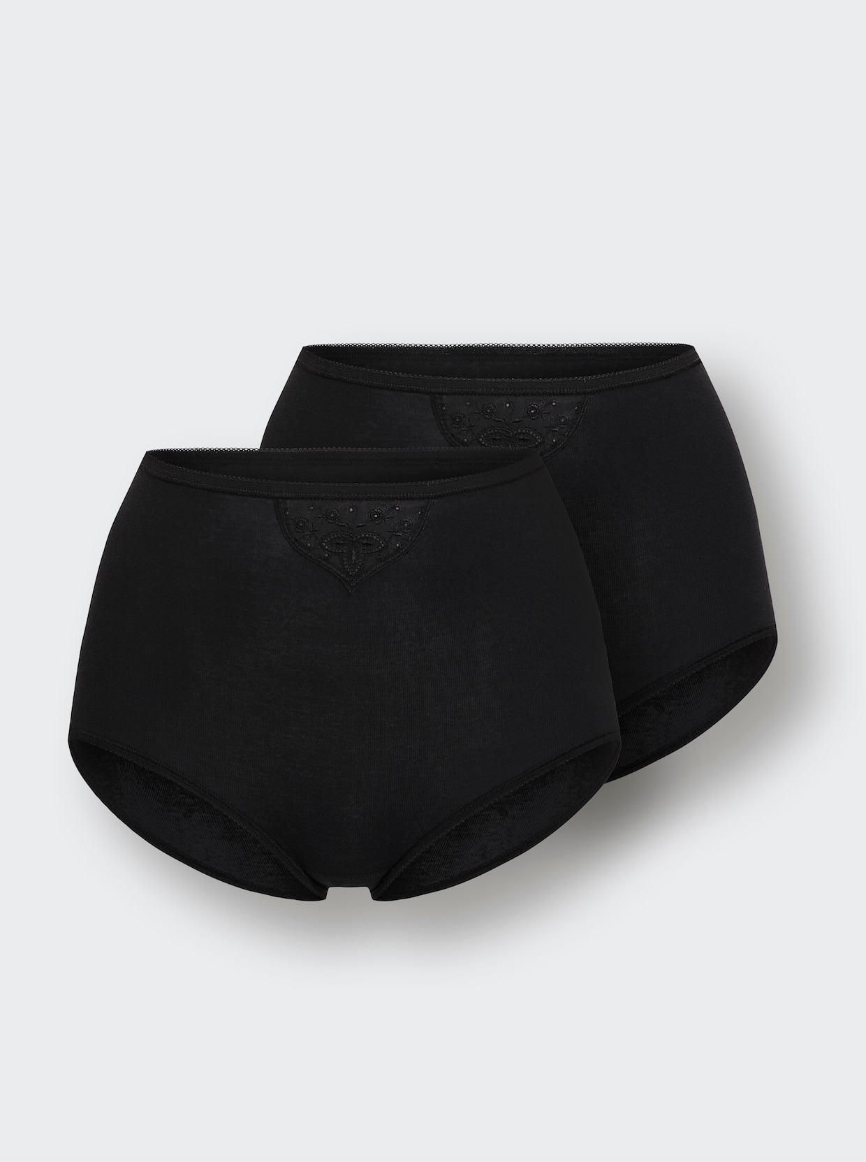 Kalhotky s pasem - černá