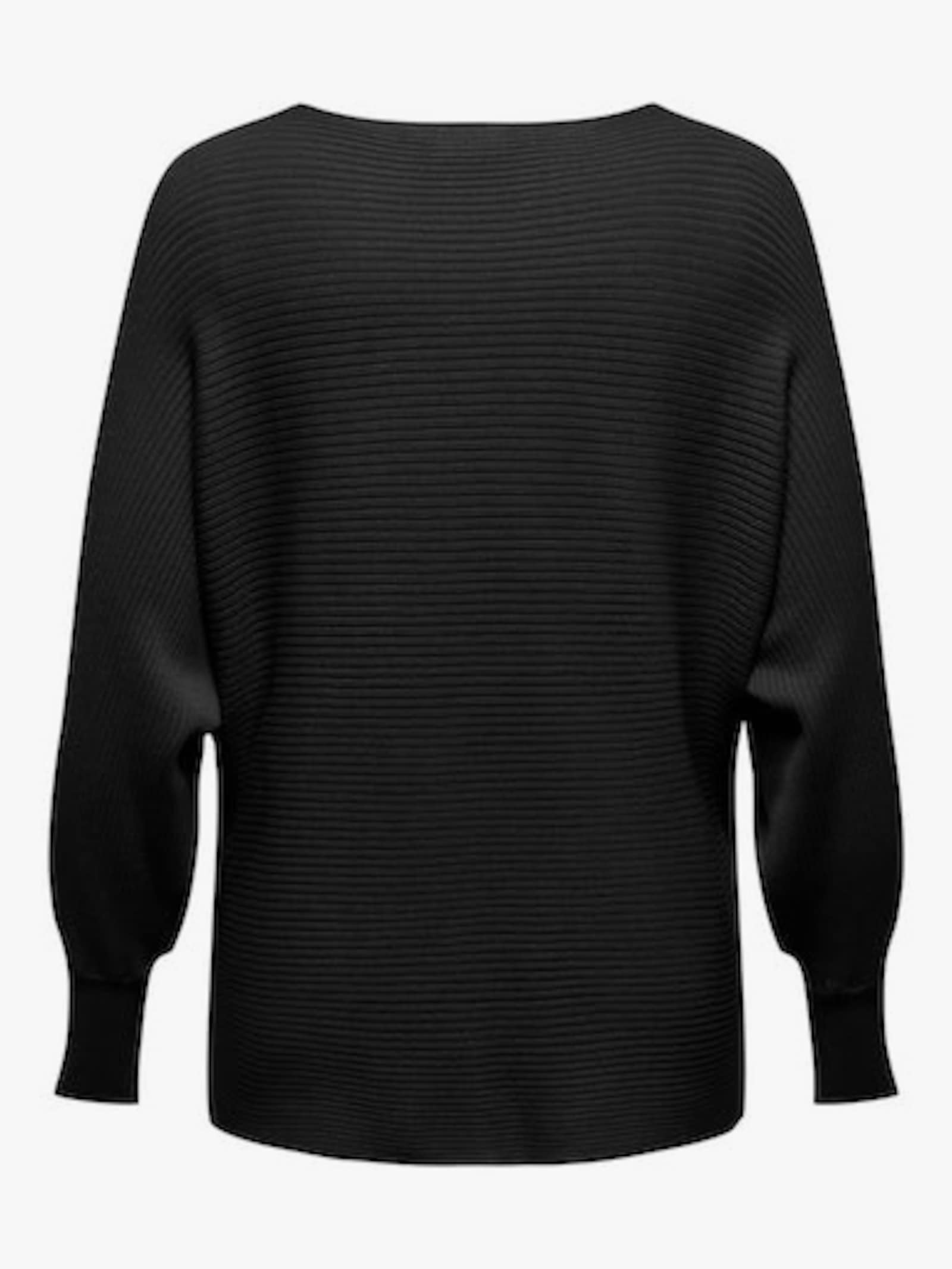 Strickpullover - black