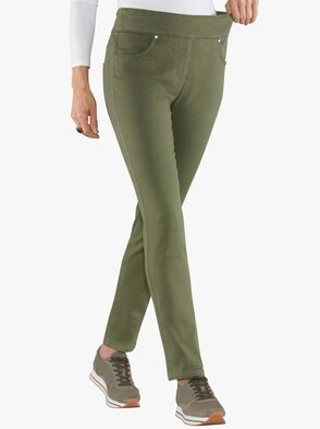 Stretch-Hose - oliv