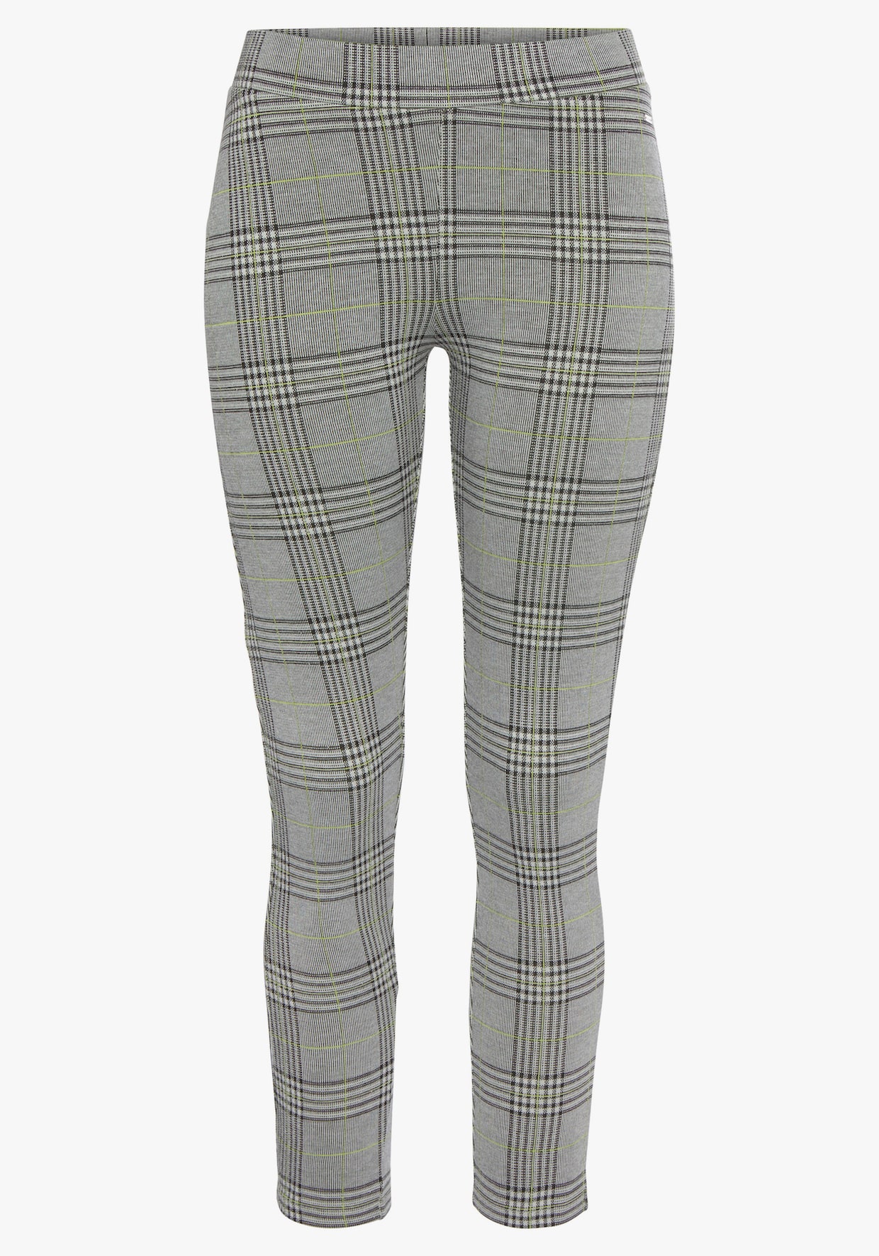 LASCANA Legging - gris-vert à carreaux