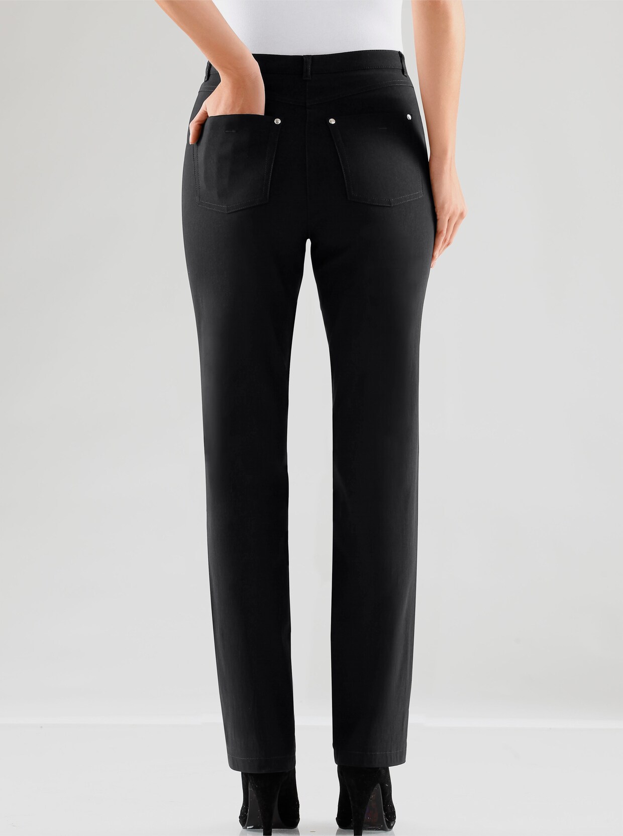 Stehmann Comfort line Pantalon 5 poches - noir