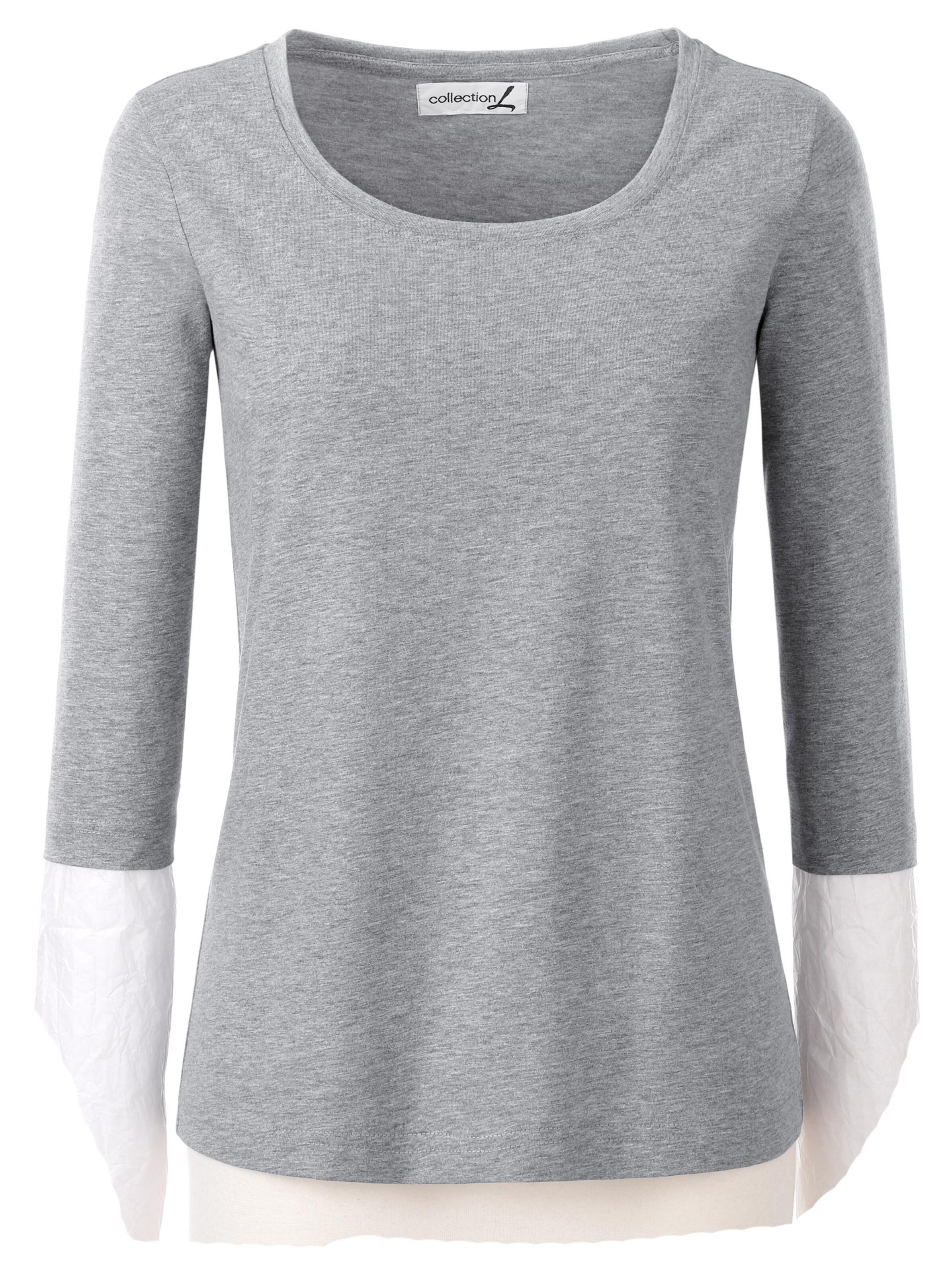 Shirt met 3/4-mouw