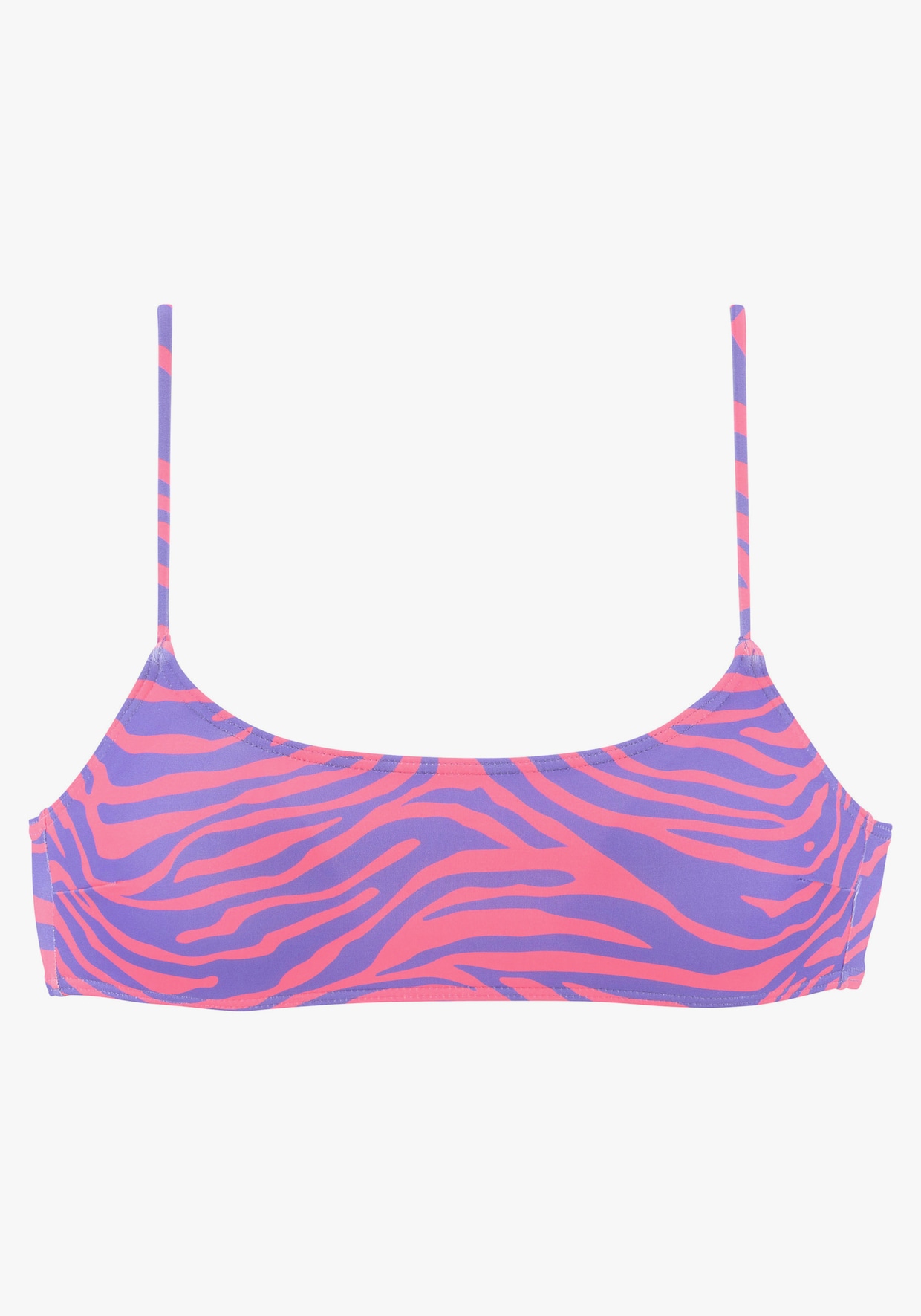 Venice Beach haut de bikini bustier - violet-corail